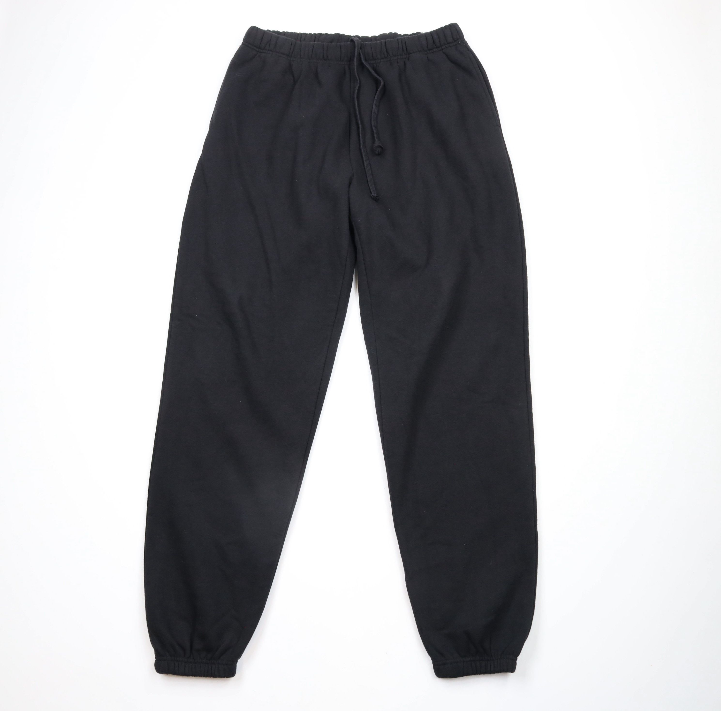 Vintage Vintage 90s Streetwear Heavyweight Blank Sweatpants Joggers Size US 36 / EU 52 - 1 Thumbnail