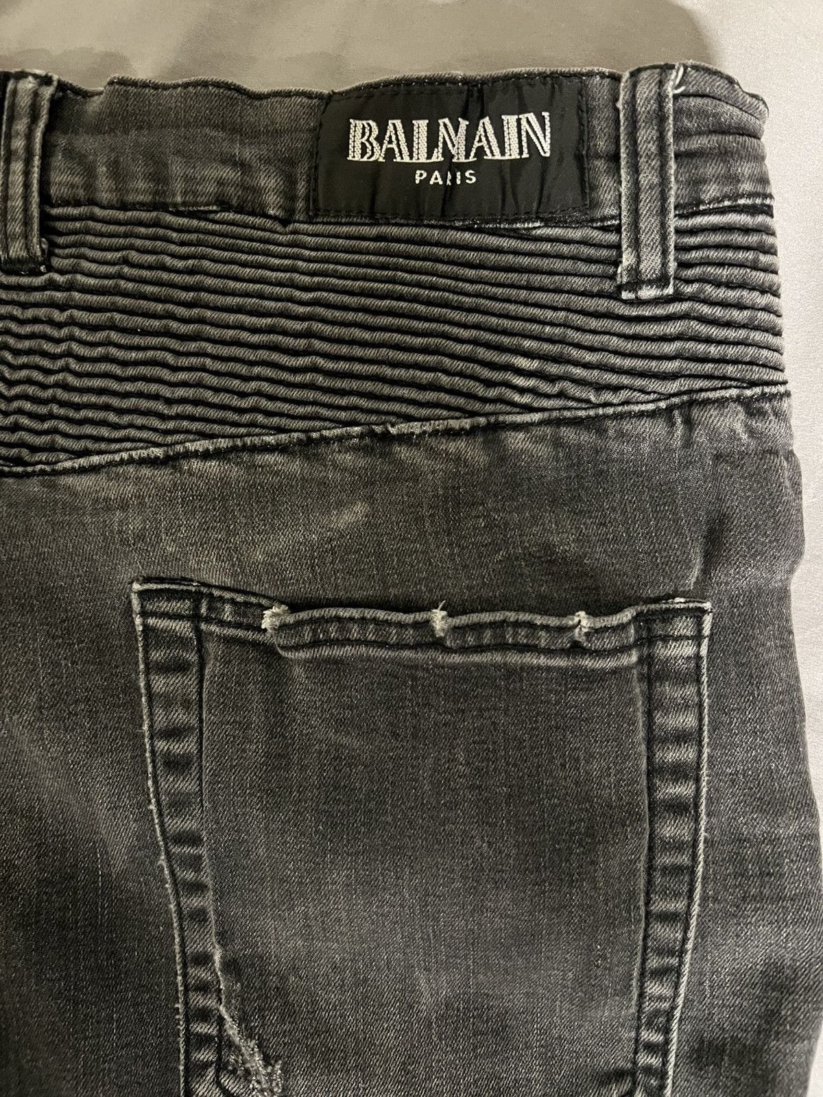 Balmain balmain biker jeans Size US 36 / EU 52 - 4 Thumbnail