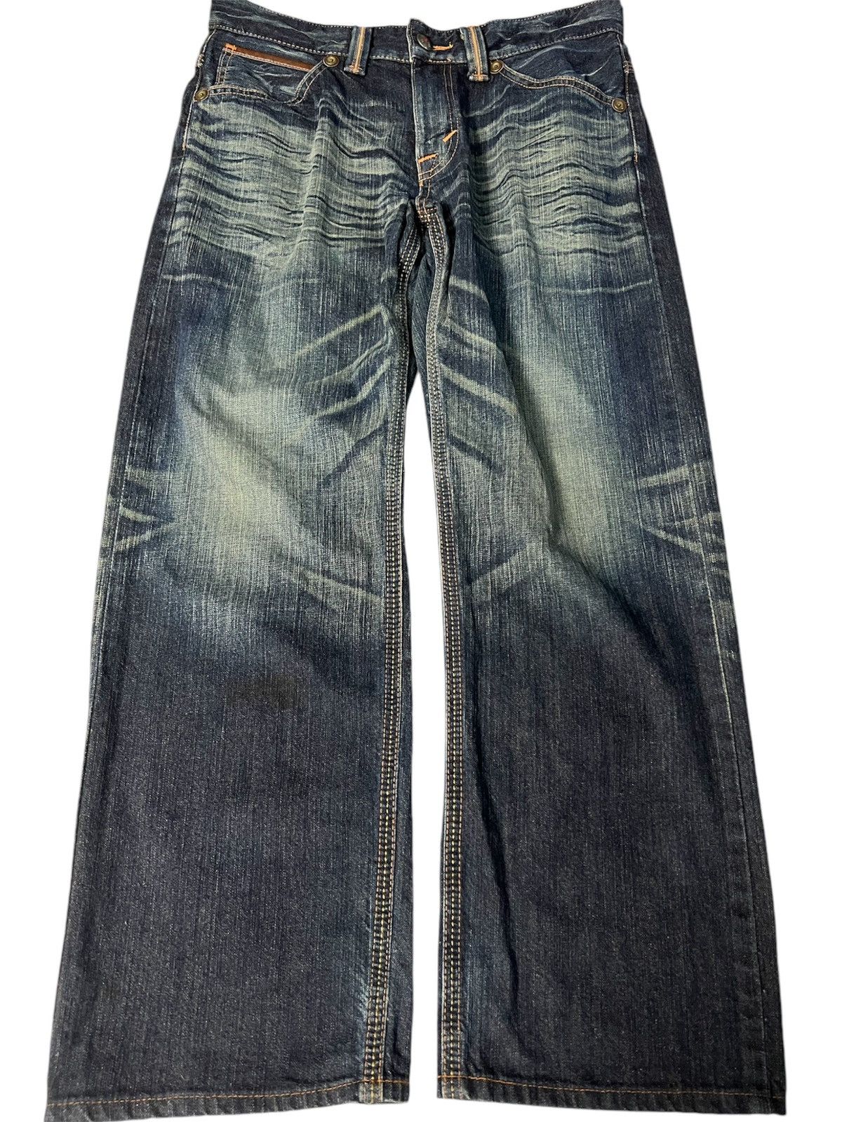 Pre-owned Edwin X If Six Was Nine Baggyvintage Edwin Exclusive Vintage Navajo Jeans In Blue