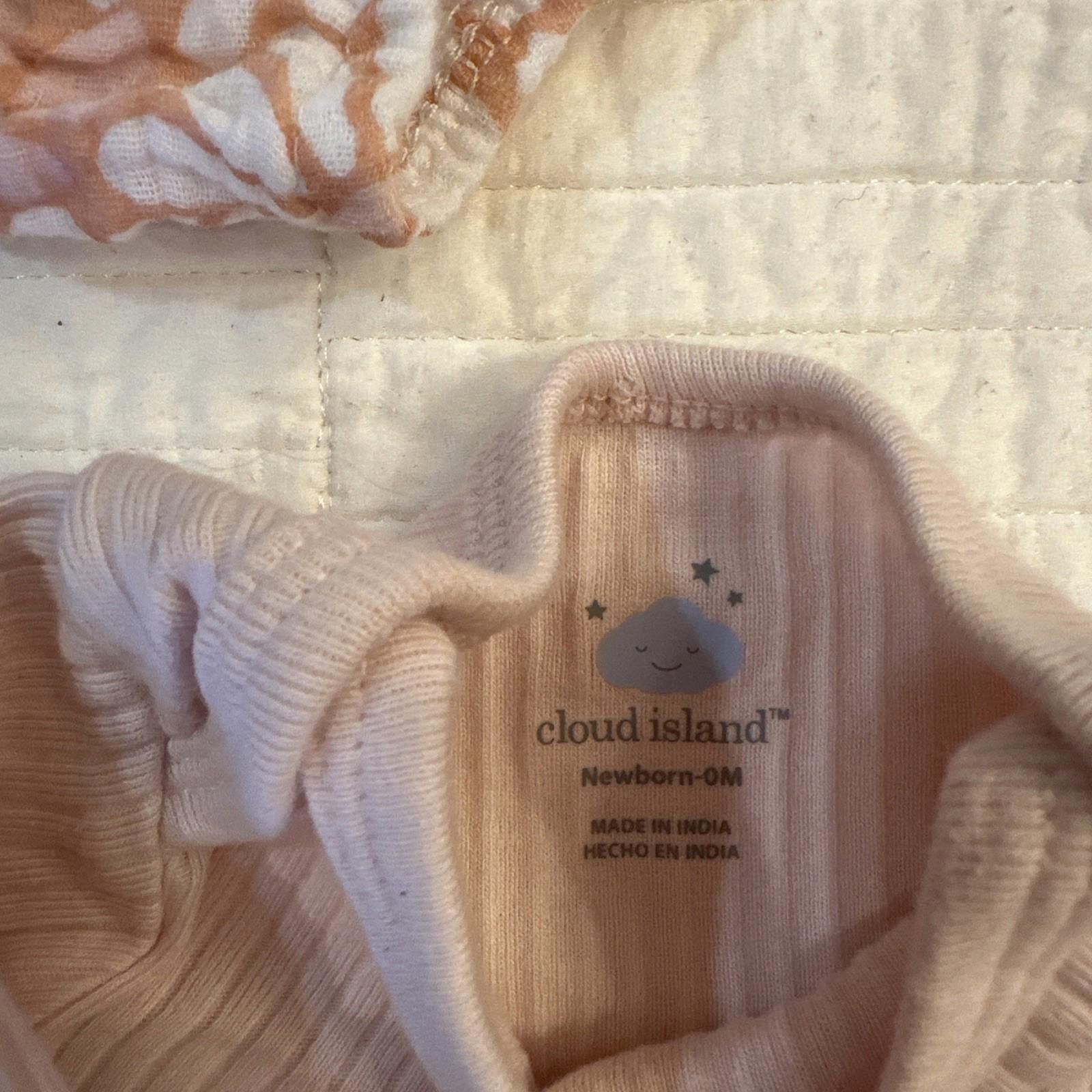 Nordstrom Newborn Baby Clothes Lot of 11 Carter Cloud Island Gerber Size ONE SIZE - 6 Thumbnail