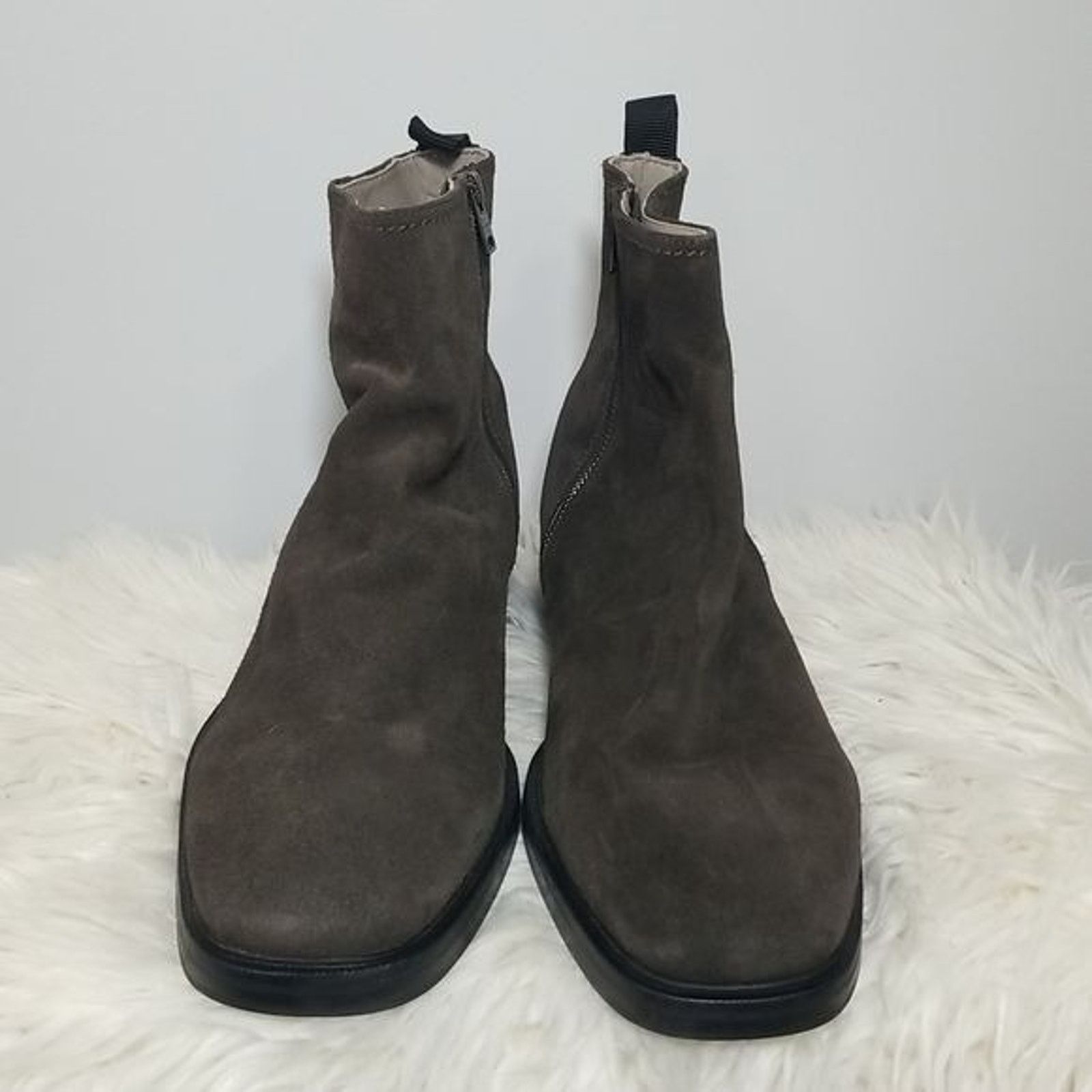 Allsaints ALLSAINTS Seth Suede Pull on Chelsea boots Bitter Chocolate Size US 12 / EU 45 - 2 Thumbnail