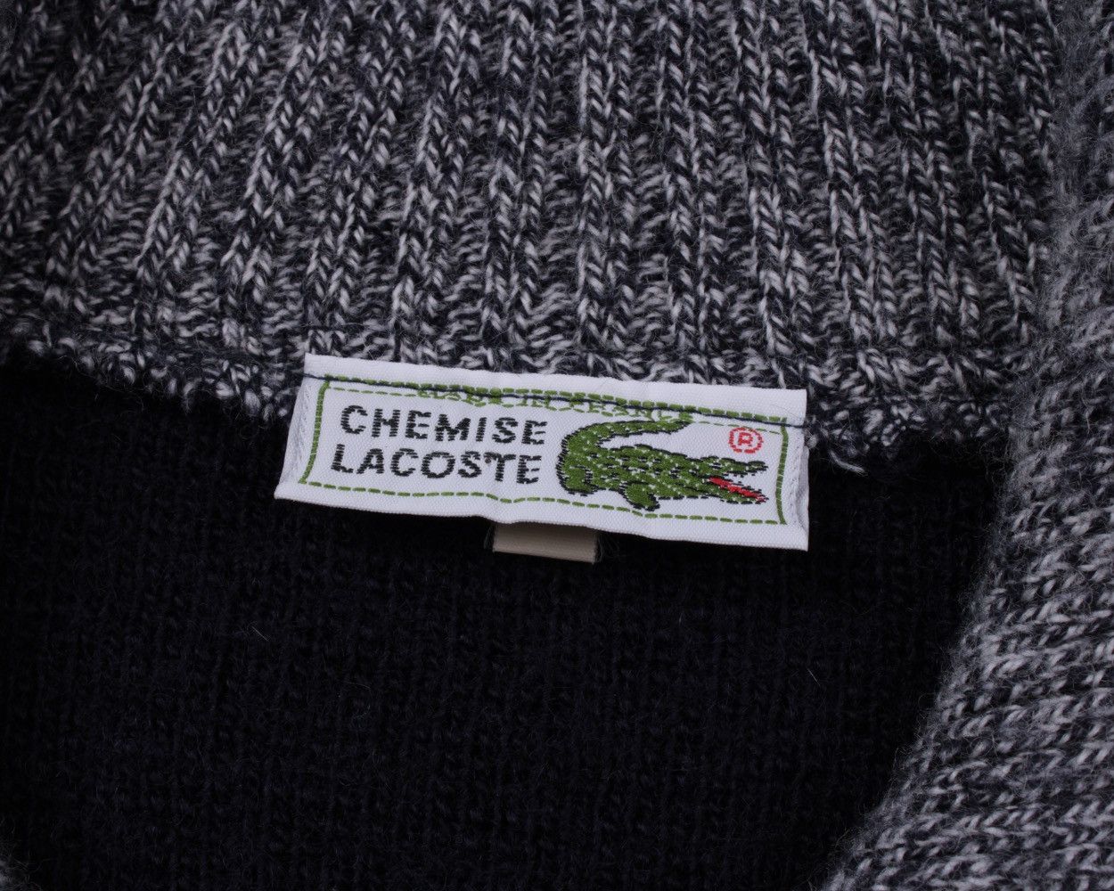 Lacoste × Vintage LACOSTE Vintage Half Zip 1/4 Wool Knitted Sweater Jumper Size US L / EU 52-54 / 3 - 11 Thumbnail