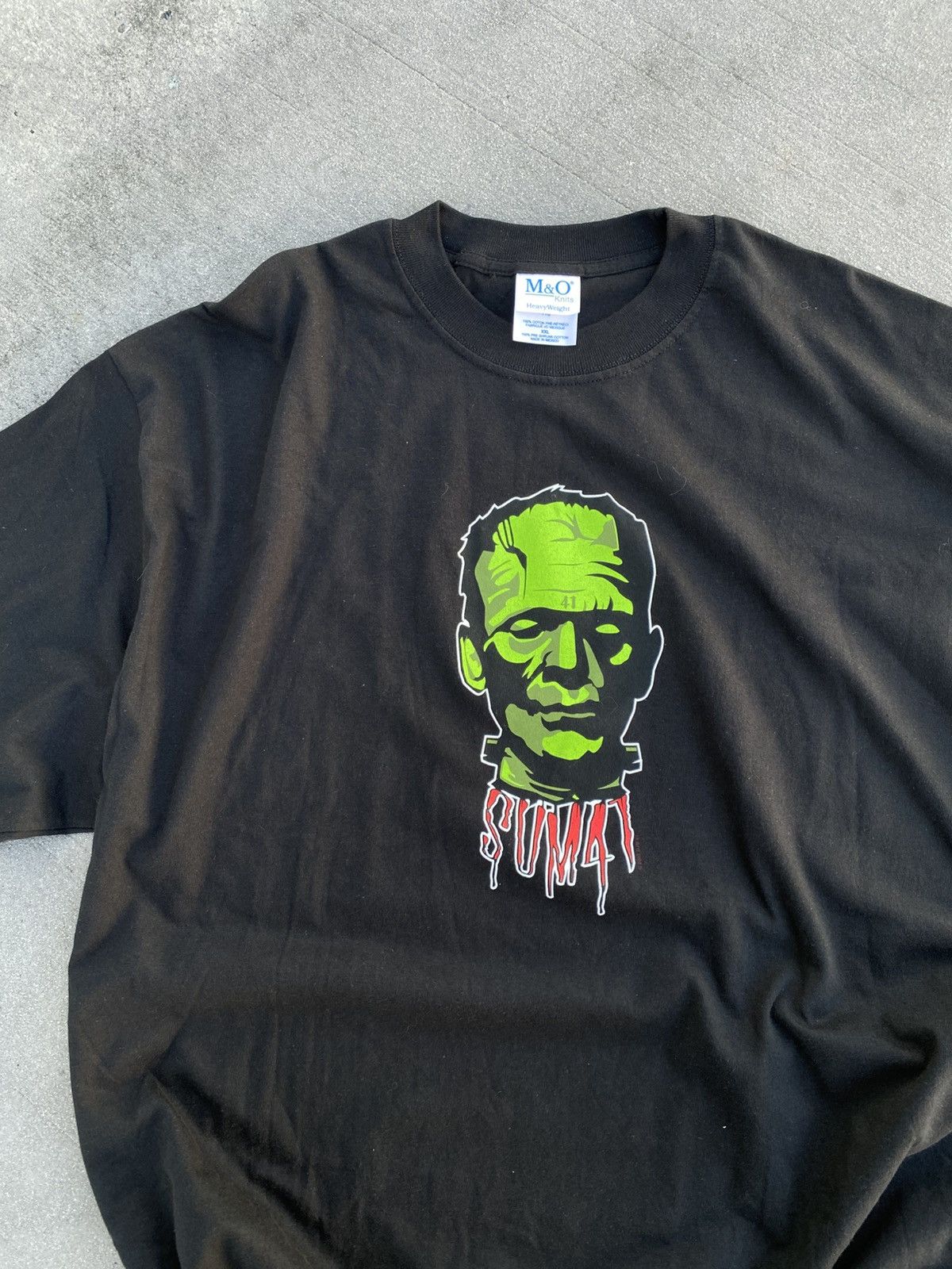 Band Tees Vintage Rare Sum 41 Frankenstein © 2003 Size US L / EU 52-54 / 3 - 6 Thumbnail