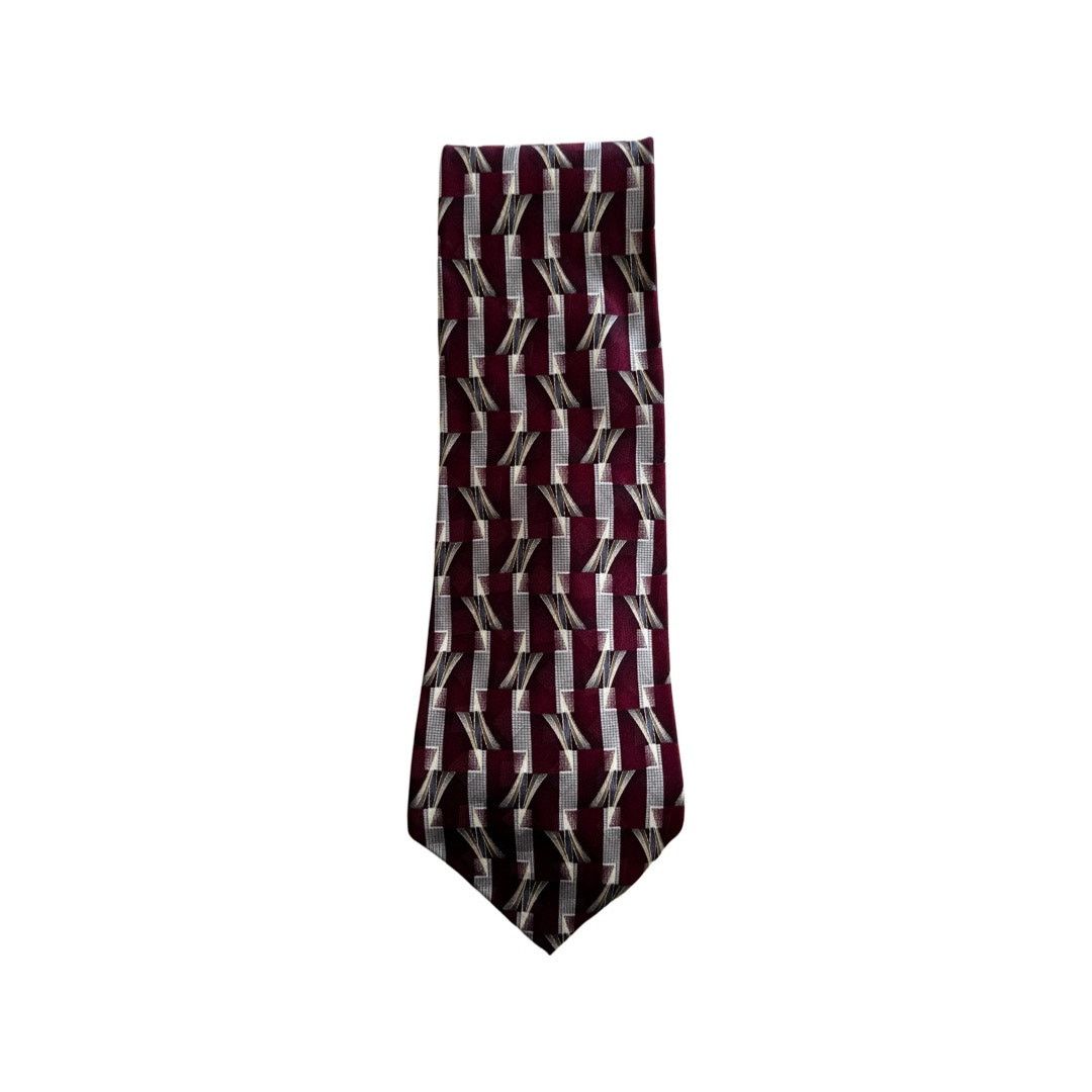 Pierre Cardin Vintage Pierre Cardin 90s Silk Neckties Set of 3 Red/Maroon Size ONE SIZE - 4 Thumbnail