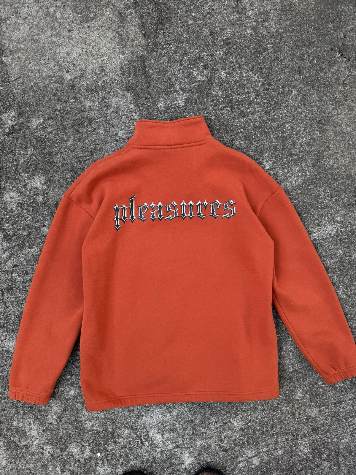 Pleasures Pleasures Harmony Quarter Zip Fleece Orange Size US M / EU 48-50 / 2 - 8 Thumbnail