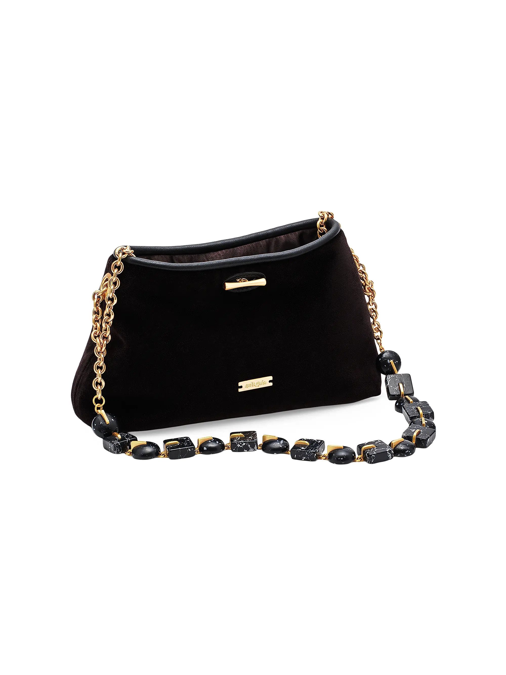 Cult Gaia os11x0326 Size: OS / Mini Kiraz Studded-Strap Shoulder Bag Size ONE SIZE - 3 Thumbnail
