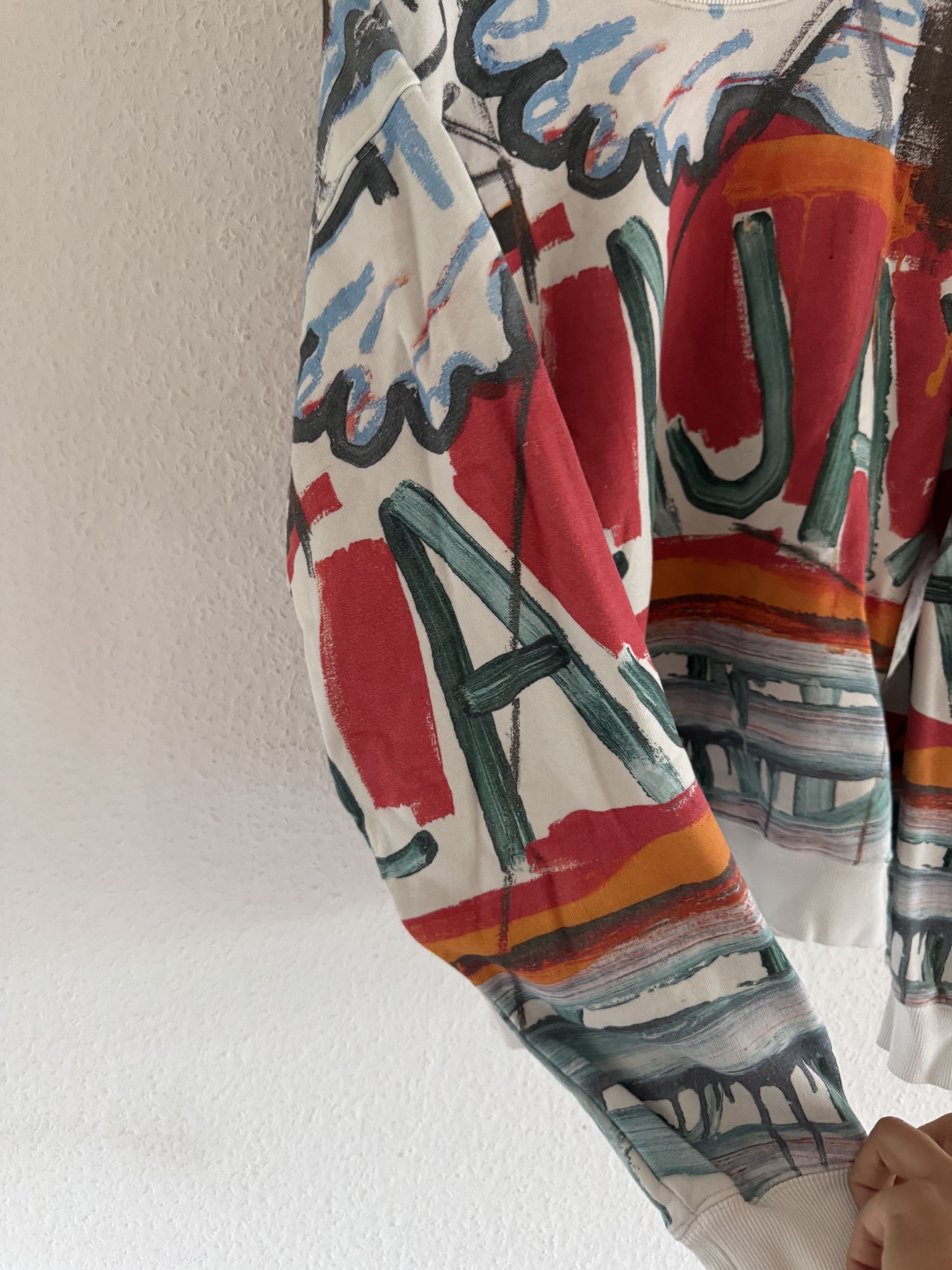 H&M × Jean-Michel Basquiat × Who Decides War Oversized Graphic Sweatshirt Size US L / EU 52-54 / 3 - 3 Thumbnail