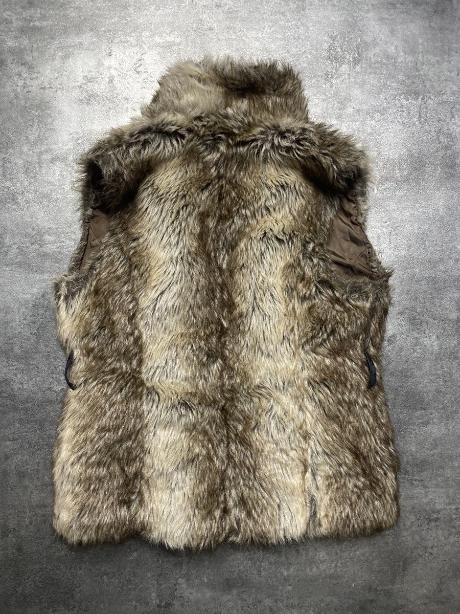 Vintage 🔥Offer🔥Vintage Fur Jacket Hype Streetwear Luxury Premium y2k Size M / US 6-8 / IT 42-44 - 3 Thumbnail