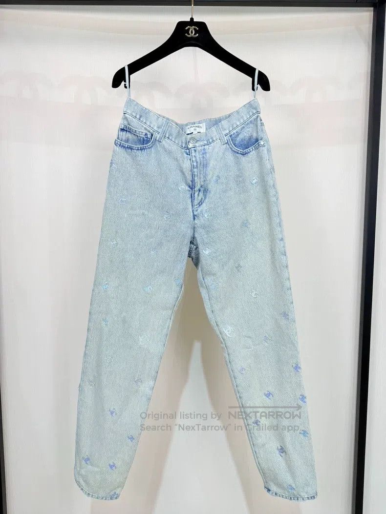 Chanel Chanel 21k popular double C sequin jeans Size 26" / US 2 / IT 38 - 2 Thumbnail