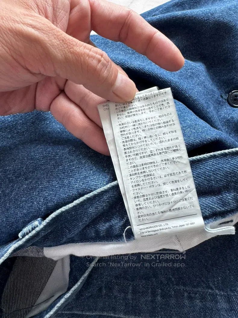 Wtaps Wtaps size 4 denim shorts Size US 39 - 6 Thumbnail