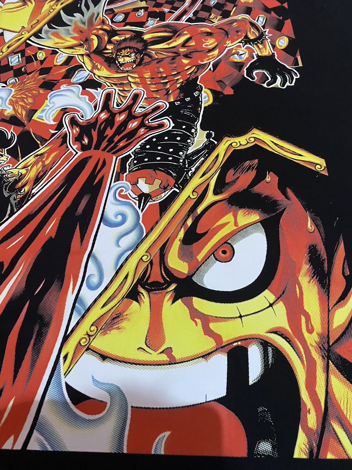 Anime × Japanese Brand × One Piece 🔥RARE🔥 One Piece Luffy Vs Katakuri boot tee anima movie Size US L / EU 52-54 / 3 - 8 Thumbnail