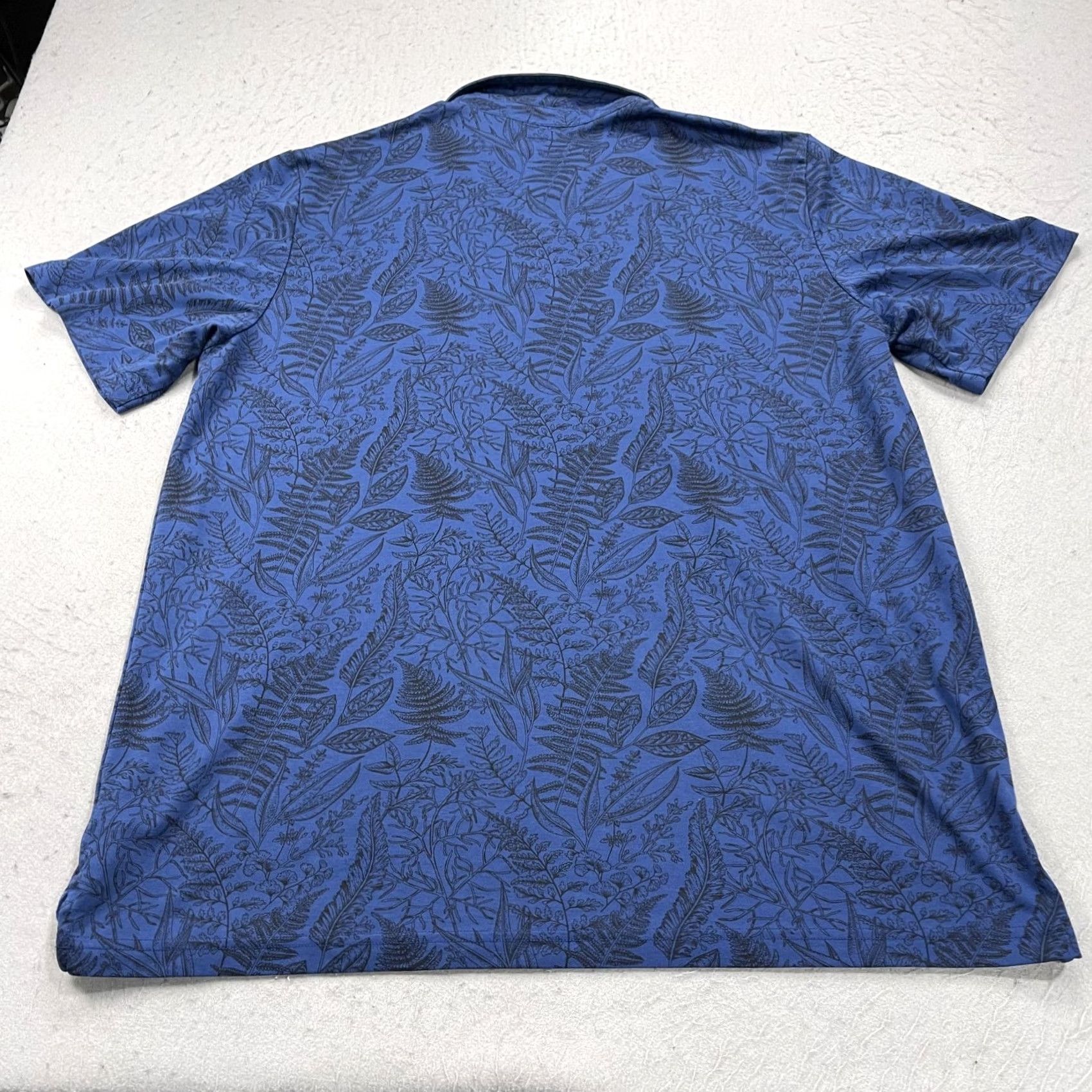 TravisMathew Travis Mathew Polo Shirt Mens 3XL Blue Bearville Floral Beach Golf AOP Summer Shirt Mens 3XL Blue Floral Beach Golf Size US XXL / EU 58 / 5 - 6 Thumbnail
