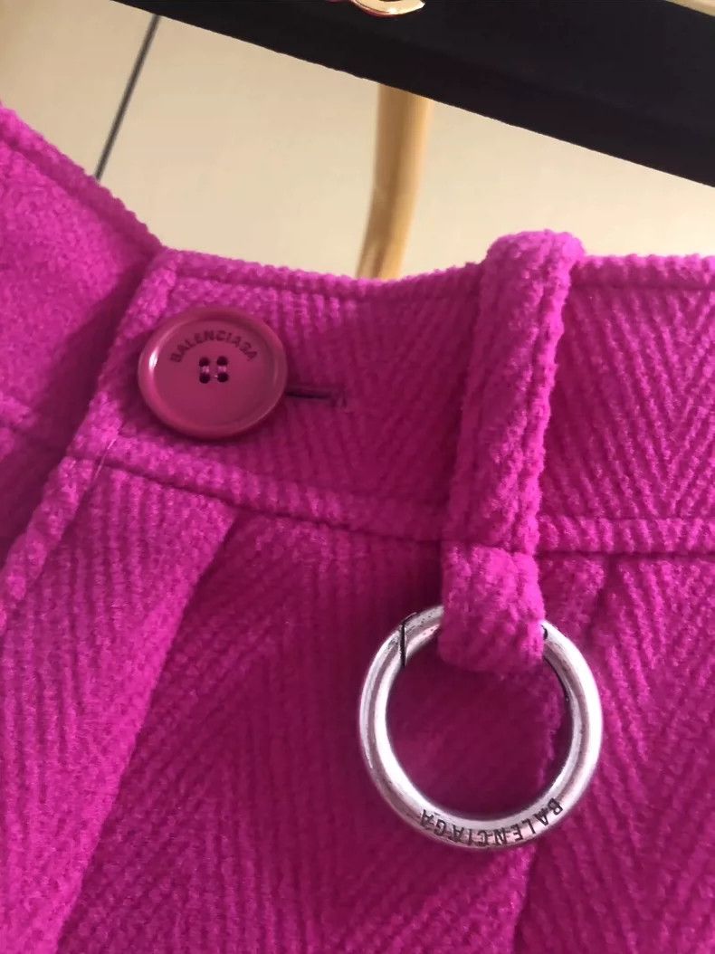 Balenciaga Balenciaga size S Wool Skirt Size 24" / US 00 / IT 34 - 3 Thumbnail