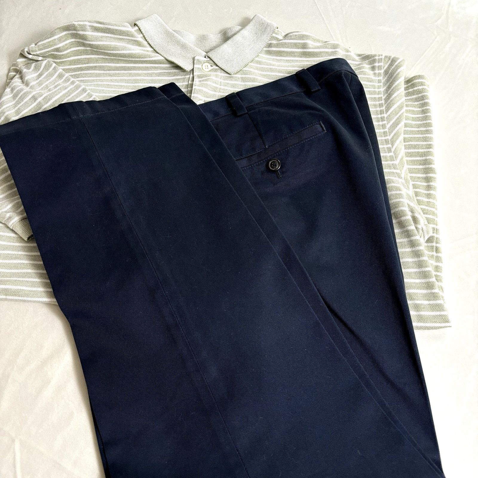 Brooks Brothers Brooks Brothers NWOT Set Men's Navy Jeans Size 37X30 & Size Size 36R - 1 Thumbnail