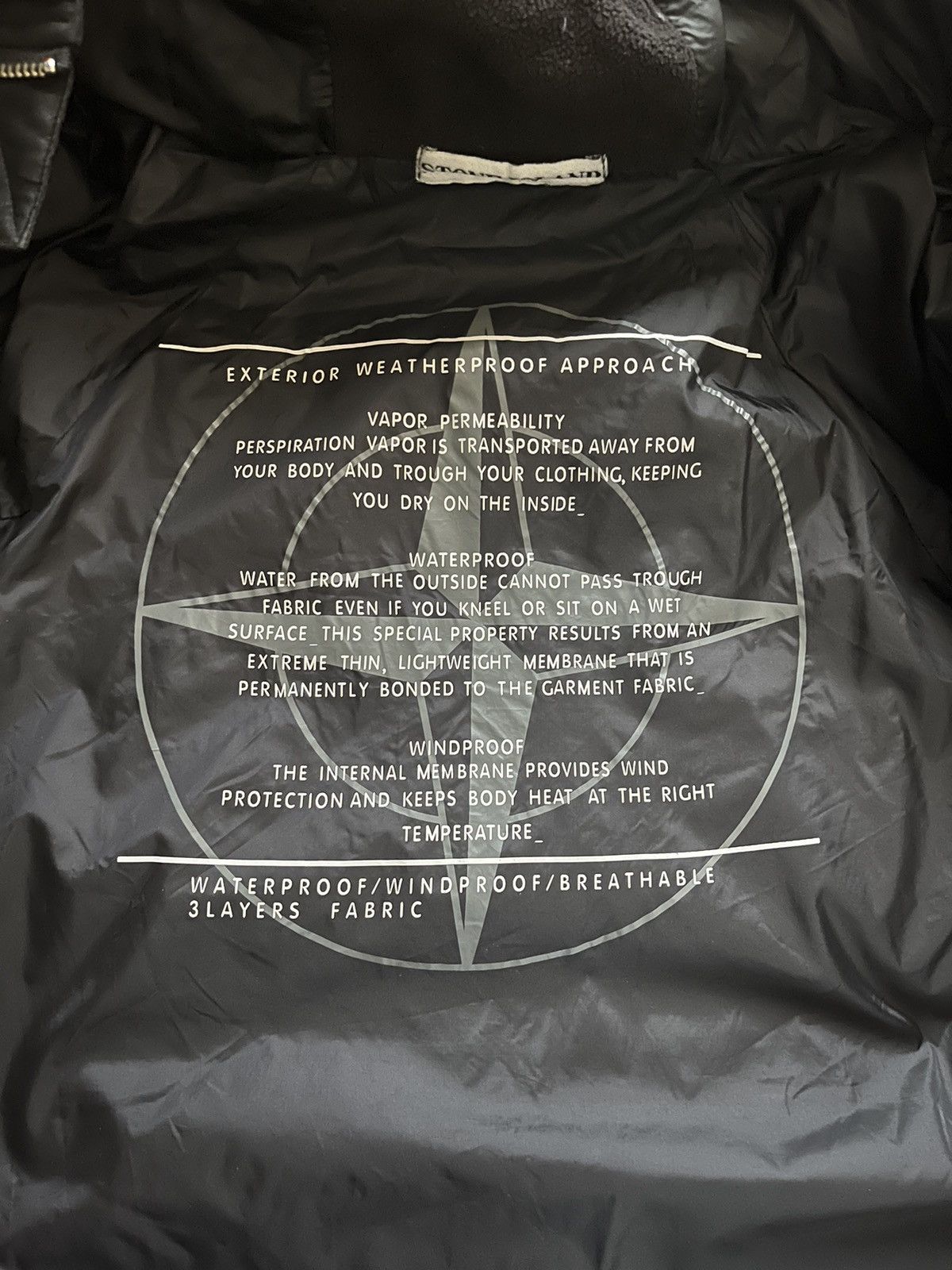 Stone Island Stone island puffer jacket black down waterproof luxury Size US L / EU 52-54 / 3 - 6 Thumbnail