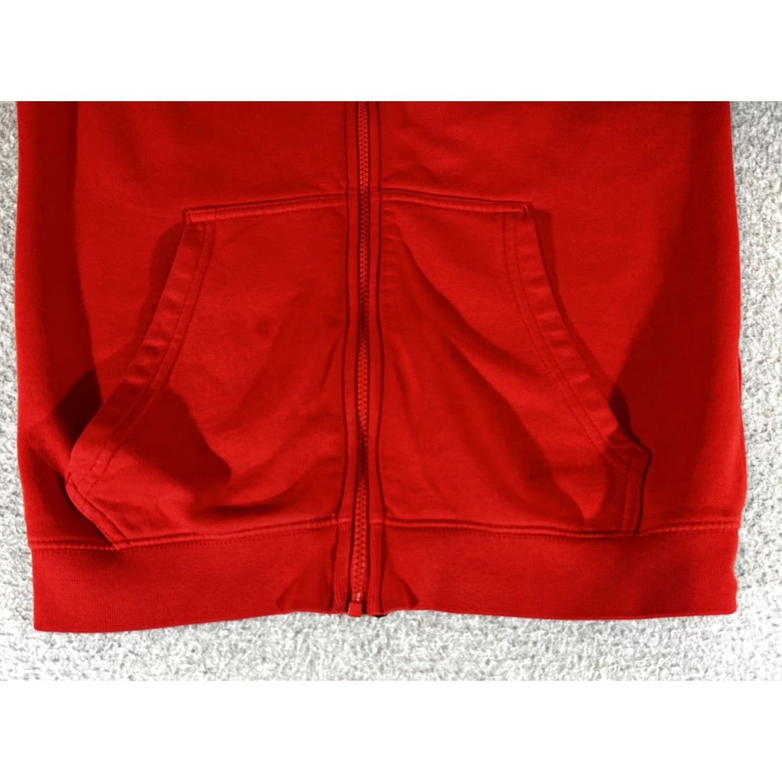 Nike Nike Jacket Hoodie Mens Small Fleece Full Zip Red Colorblock Sportswear Sweatshirt Capable for Gym & Training Mens Size US S / EU 44-46 / 1 - 2 Thumbnail