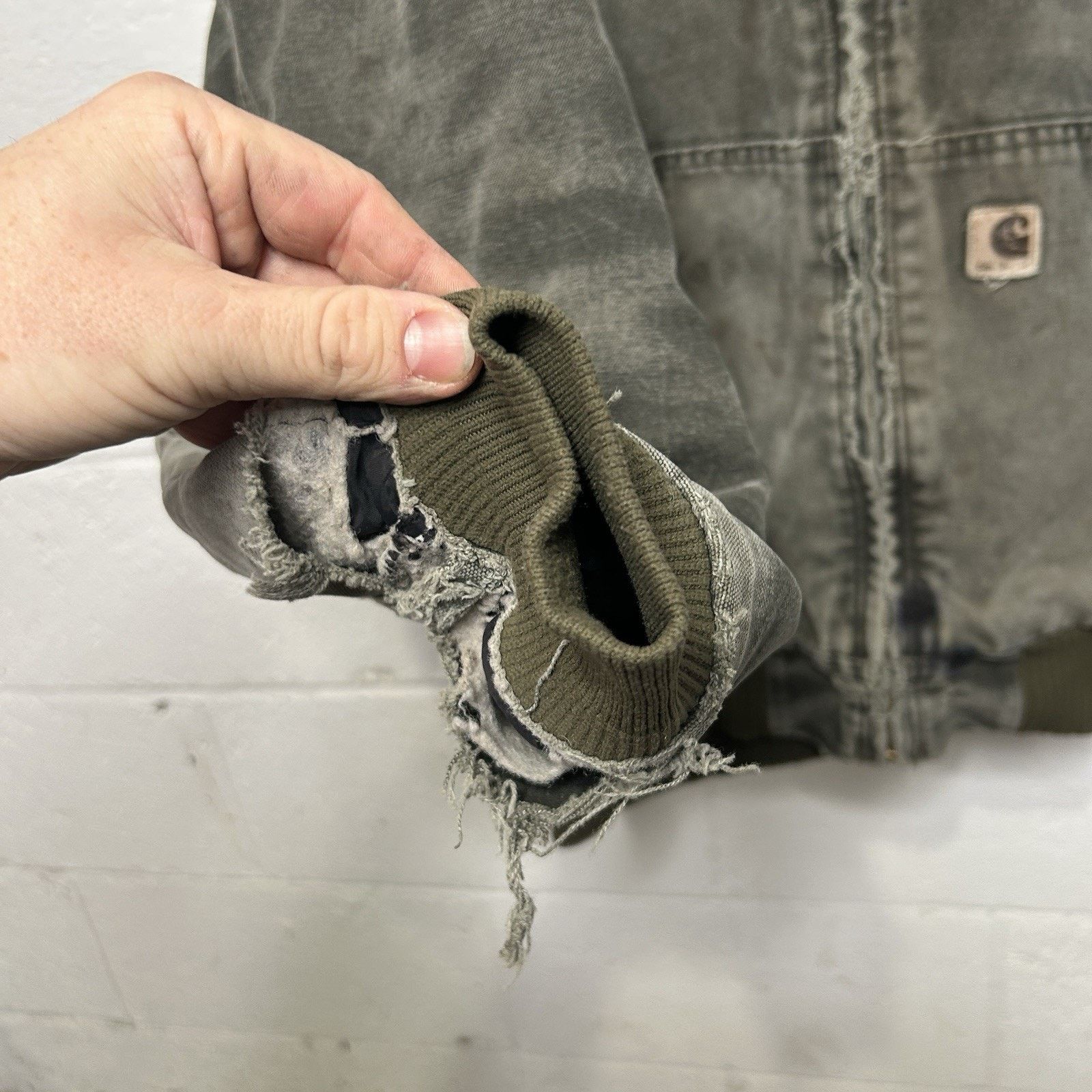 Carhartt Vintage Carhartt Quilted Active Jacket “Moss Green” J130 MOS Size US XL / EU 56 / 4 - 4 Thumbnail