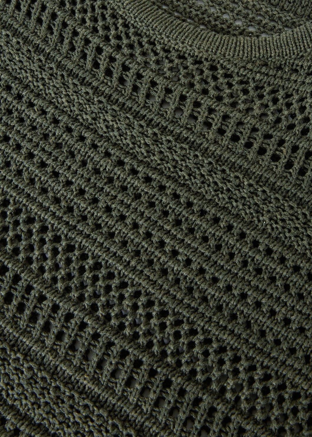 Loro Piana o1w1db10125 FAN9891 Shizen Crewneck Sweater in Dark Green Size US L / EU 52-54 / 3 - 7 Thumbnail