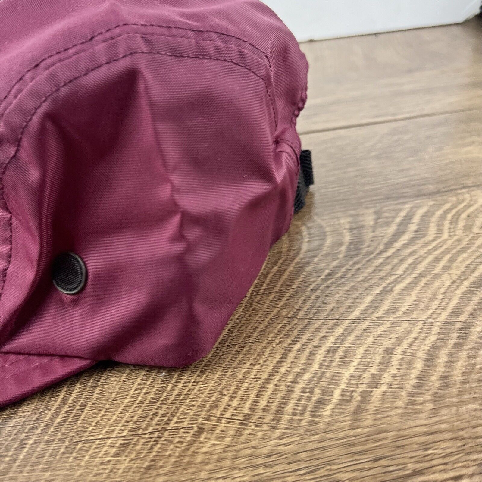 Other Maroon Red Running Hat Athletic Cap Red Adjustable Hat Red A Size ONE SIZE - 6 Thumbnail