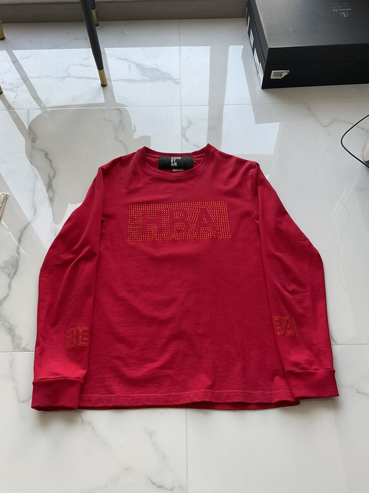 Hood By Air × Swarovski Hood by air swarovski gems long sleeve Size US S / EU 44-46 / 1 - 1 Thumbnail