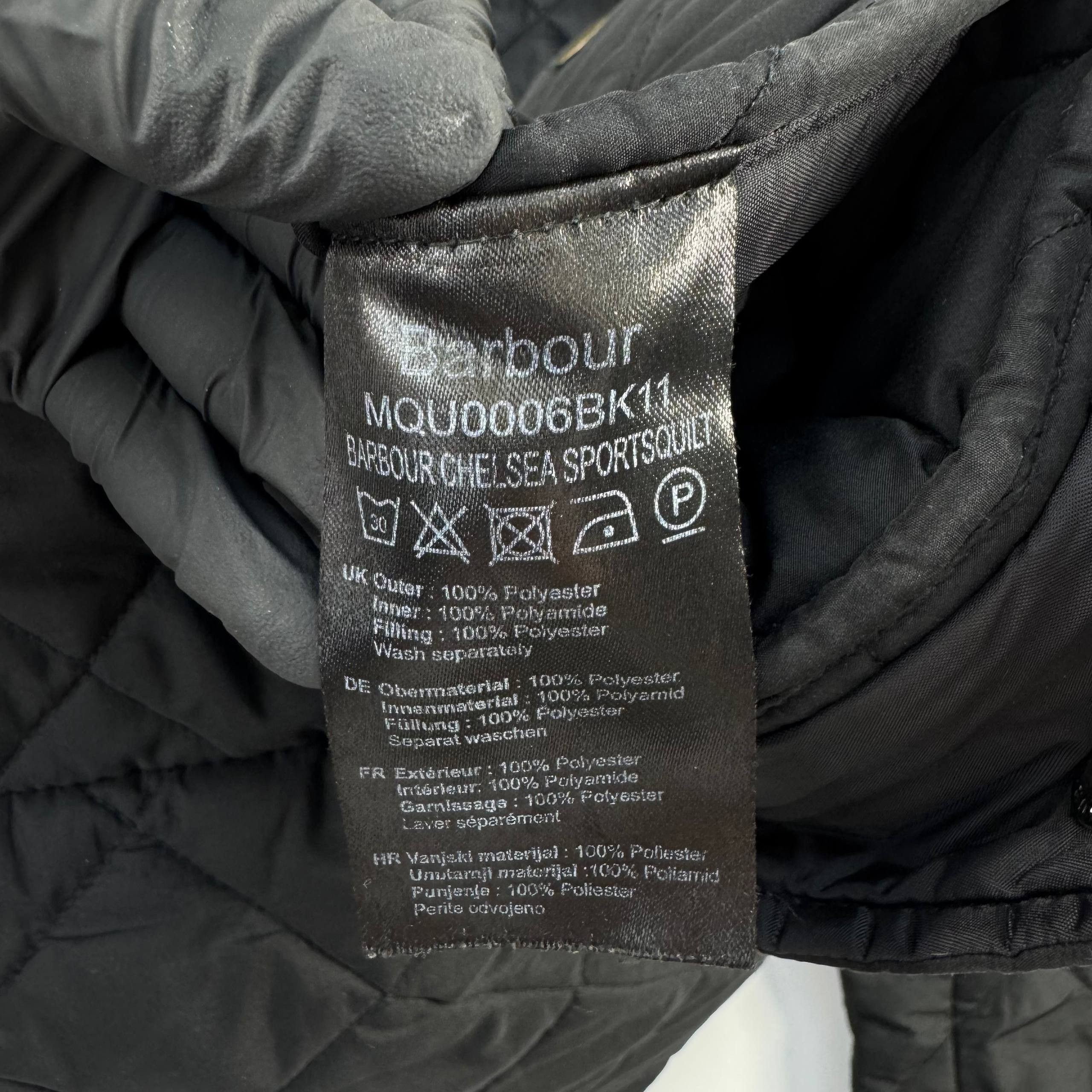 Barbour Barbour Quilted Jacket Black Mens Size L Size US L / EU 52-54 / 3 - 8 Thumbnail