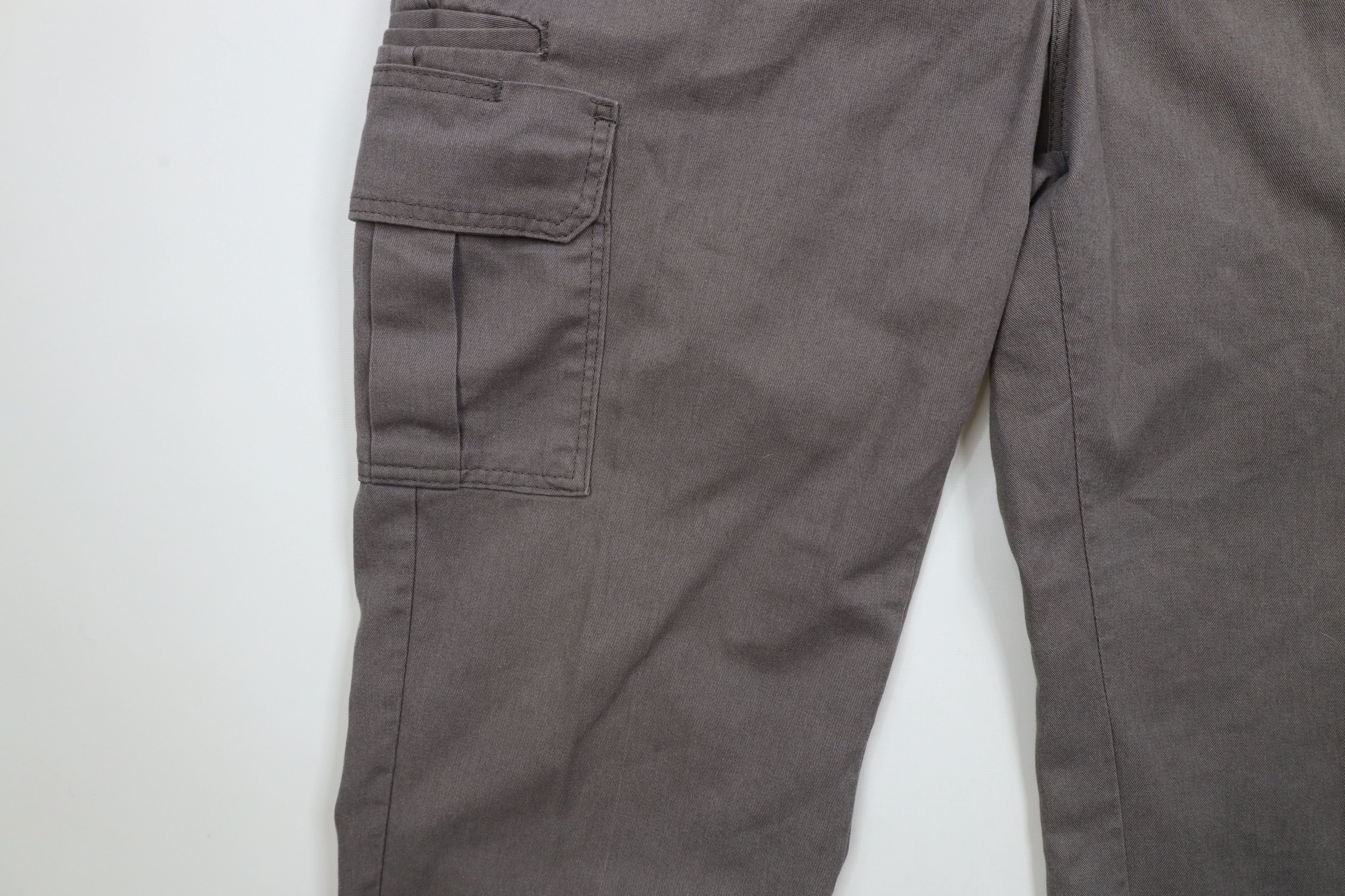 Dickies × Vintage Vintage Y2K Dickies Straight Wide Leg Cargo Pants Gray Size US 38 / EU 54 - 10 Thumbnail
