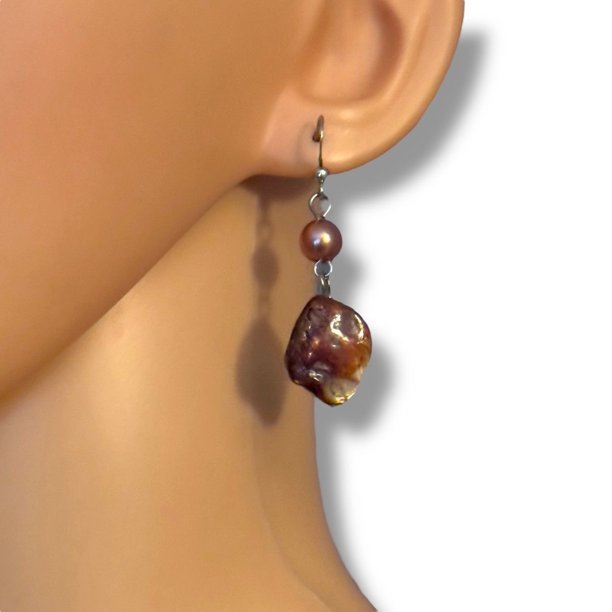 Other Baroque pearl dangle earrings Size ONE SIZE - 2 Thumbnail