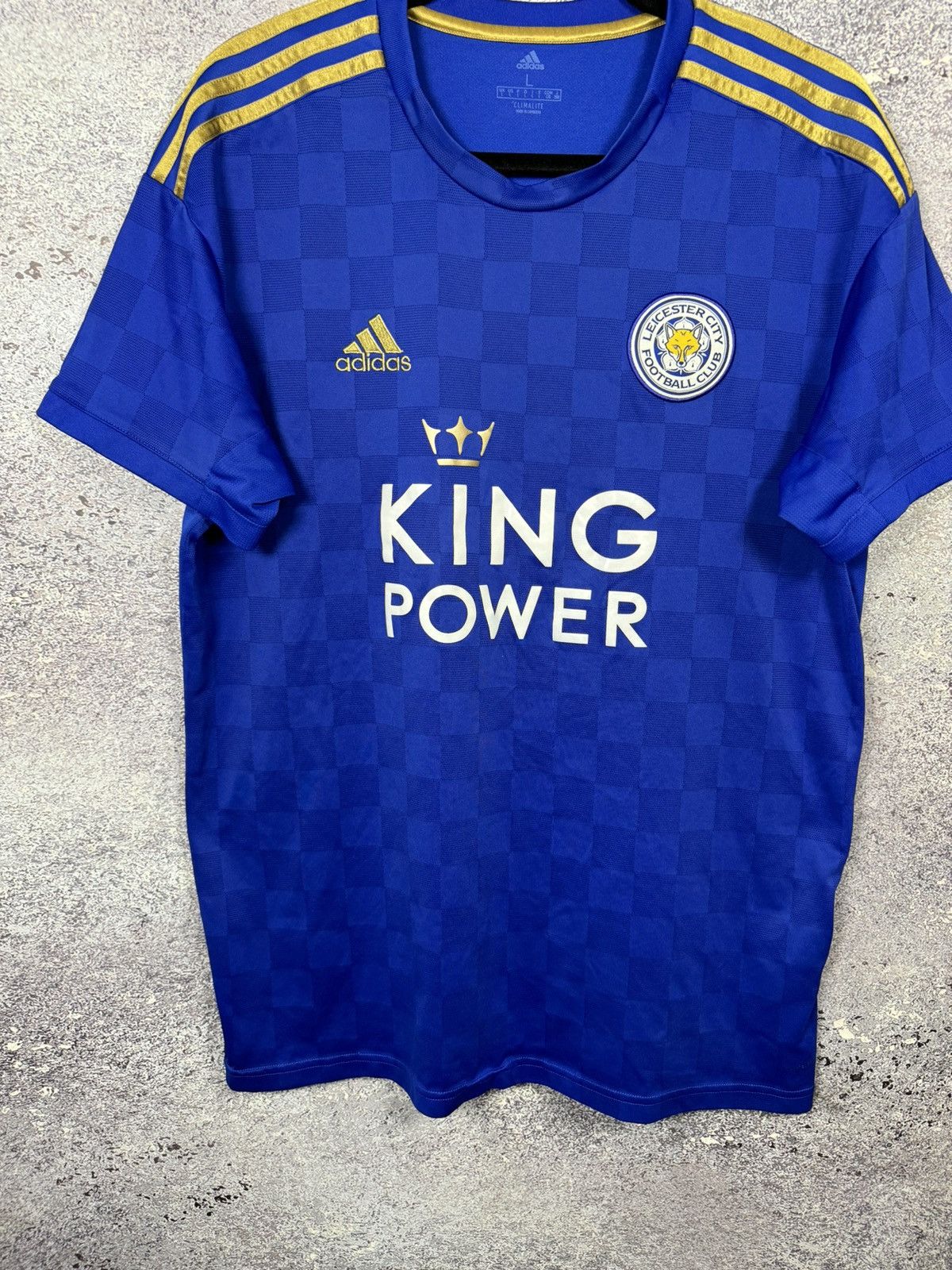 Adidas Vintage Leicester City 2018/19 Adidas Soccer Jersey Size US L / EU 52-54 / 3 - 4 Thumbnail