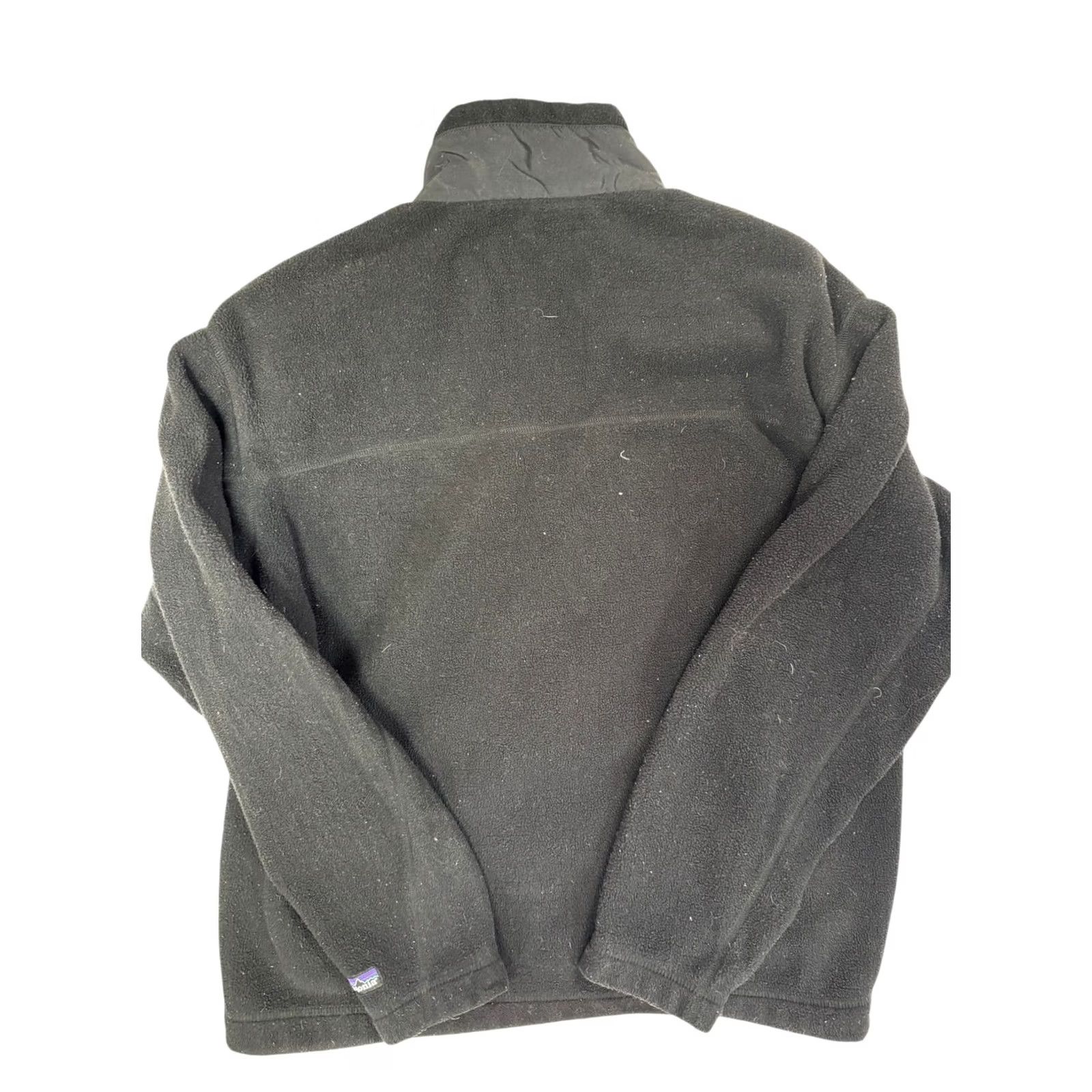 Patagonia VINTAGE Patagonia Radiant Jacket Mens Large Black Polartec Fleece Full Zip Company Logo Size US L / EU 52-54 / 3 - 4 Thumbnail