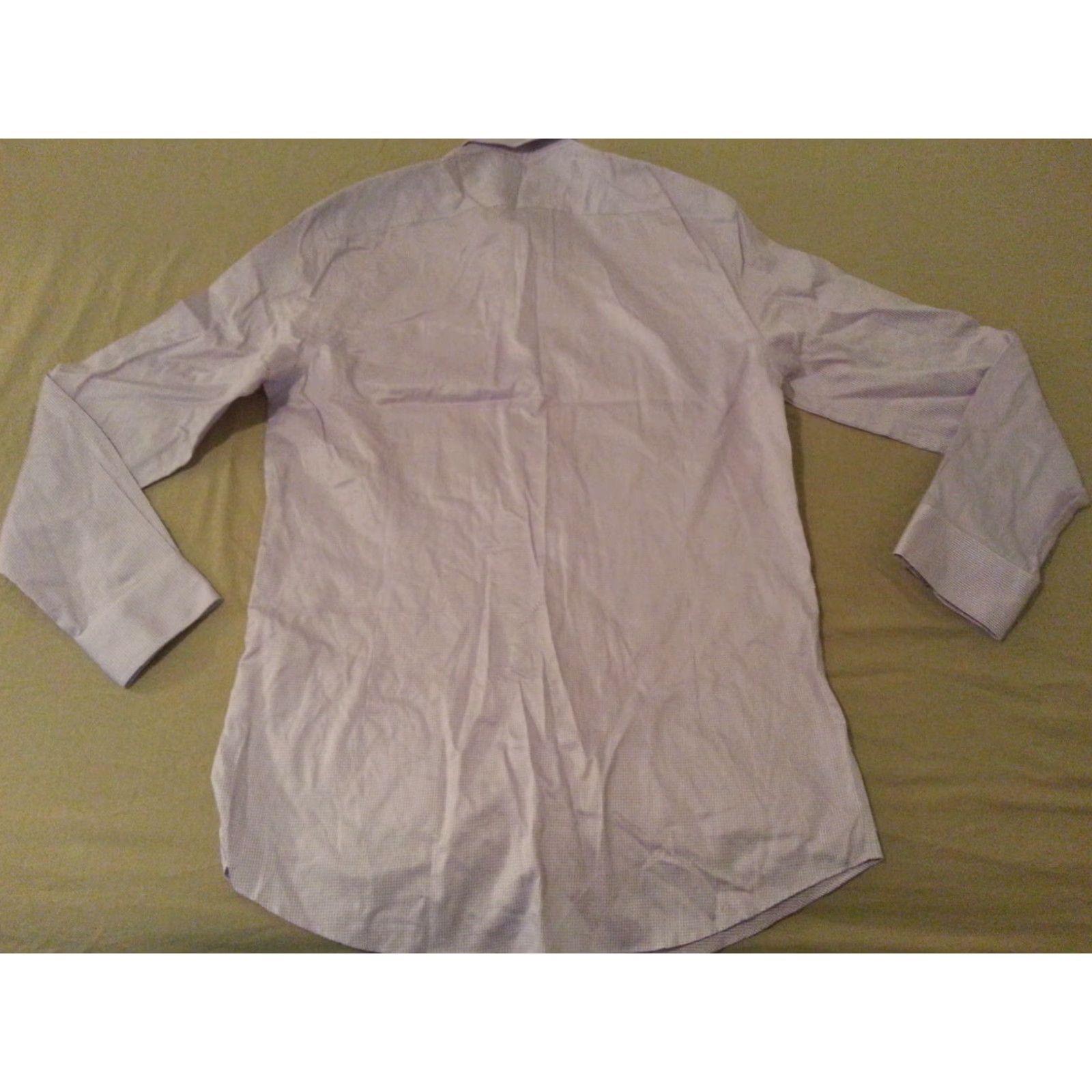 Charles Tyrwhitt VINTAGE Charles Tyrwhitt Dress Shirt 16 35 Slim Purple Cotton Mens Shirt Slim 16 35 Purple Dress Shirt Size 42R - 2 Thumbnail