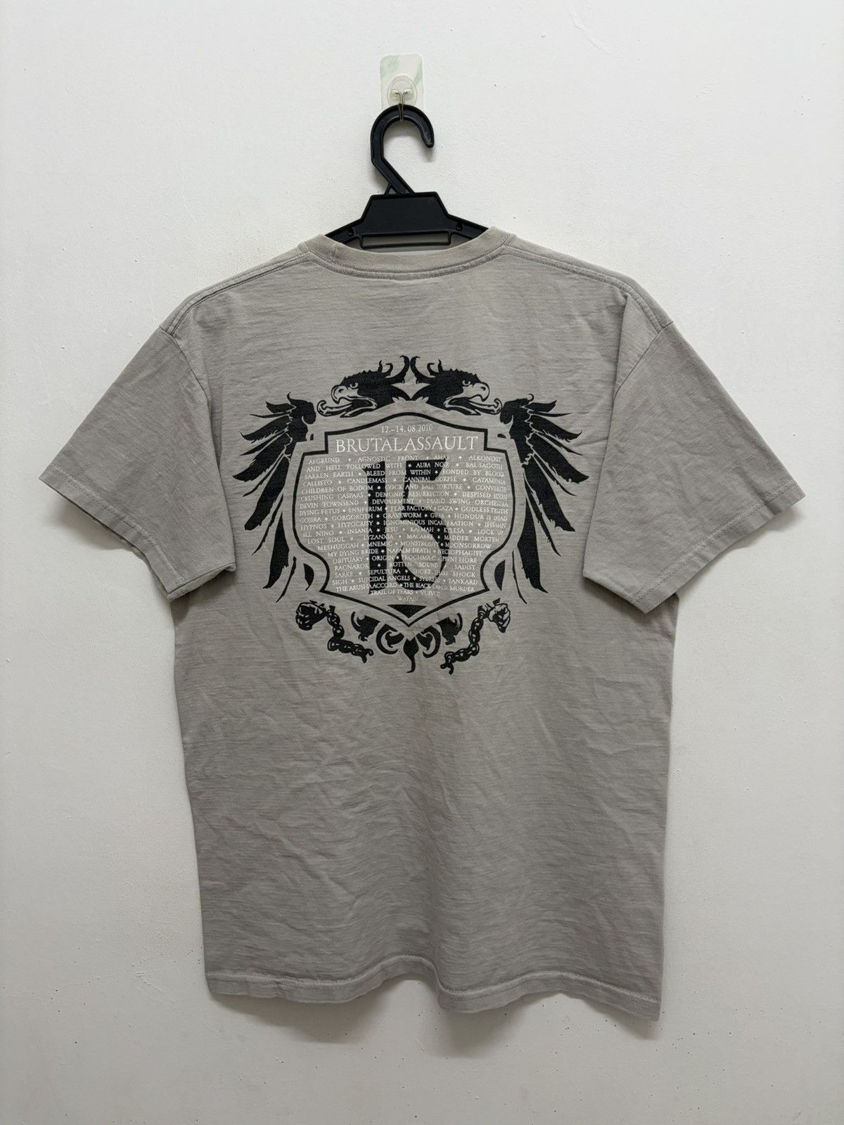 Band Tees BRUTAL ASSAULT METAL FESTIVAL LIST BAND FRUIT OF THE LOOM Size US L / EU 52-54 / 3 - 2 Thumbnail