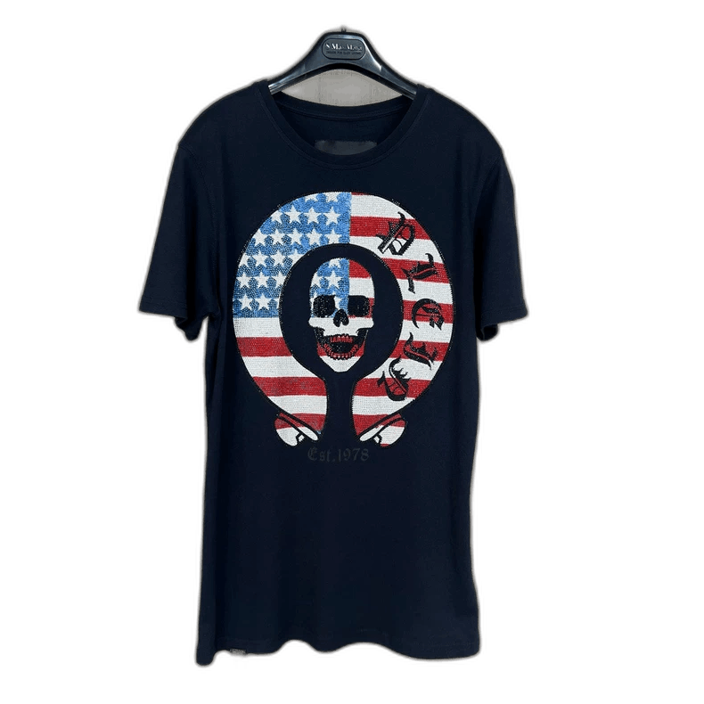 Philipp Plein Philipp Plein Short Sleeve Skull T-shirt Size US L / EU 52-54 / 3 - 1 Thumbnail
