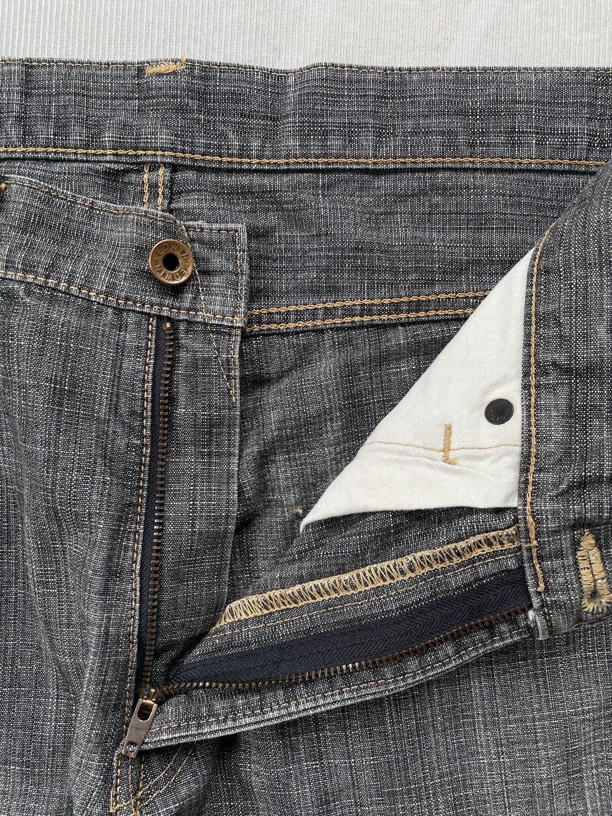 Edwin Edwin 505dx Loose Flare Jeans Size US 32 / EU 48 - 7 Thumbnail