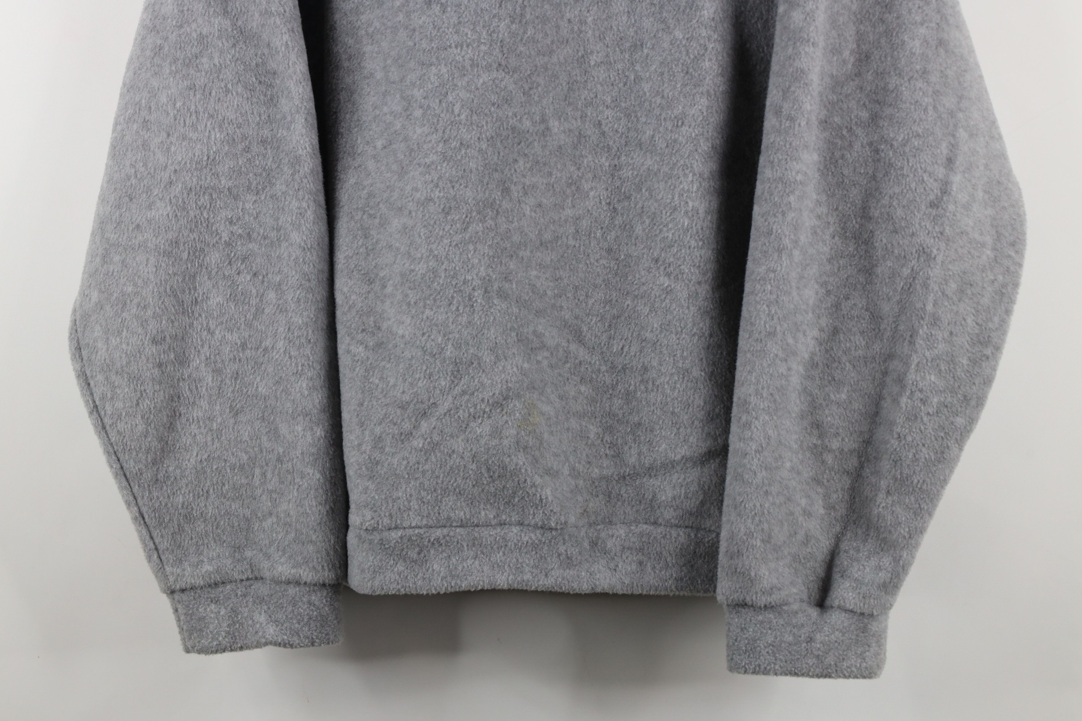 Vintage Vintage 90s Streetwear Fleece Thick Sweater Gray USA Size US XL / EU 56 / 4 - 3 Thumbnail