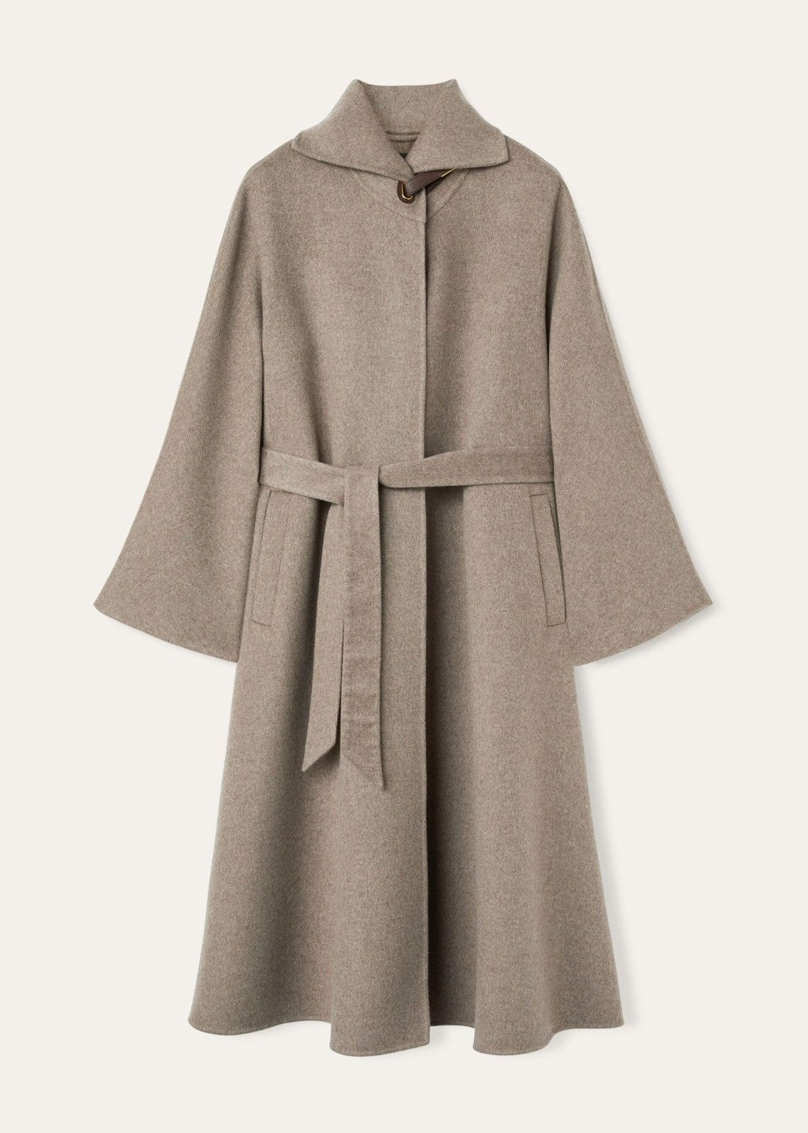 Loro Piana o1srvl11e1125 FAO3278 Vincent Coat in Brown Size L / US 10 / IT 46 - 1 Thumbnail