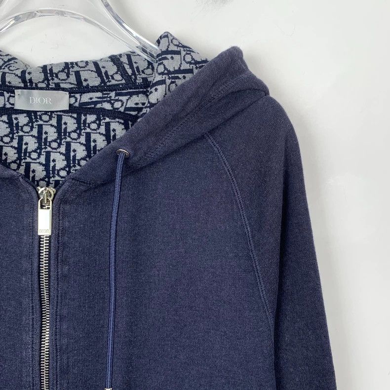Dior Dior Blue inner old flower full print cotton mixed cashmere Size US M / EU 48-50 / 2 - 3 Thumbnail