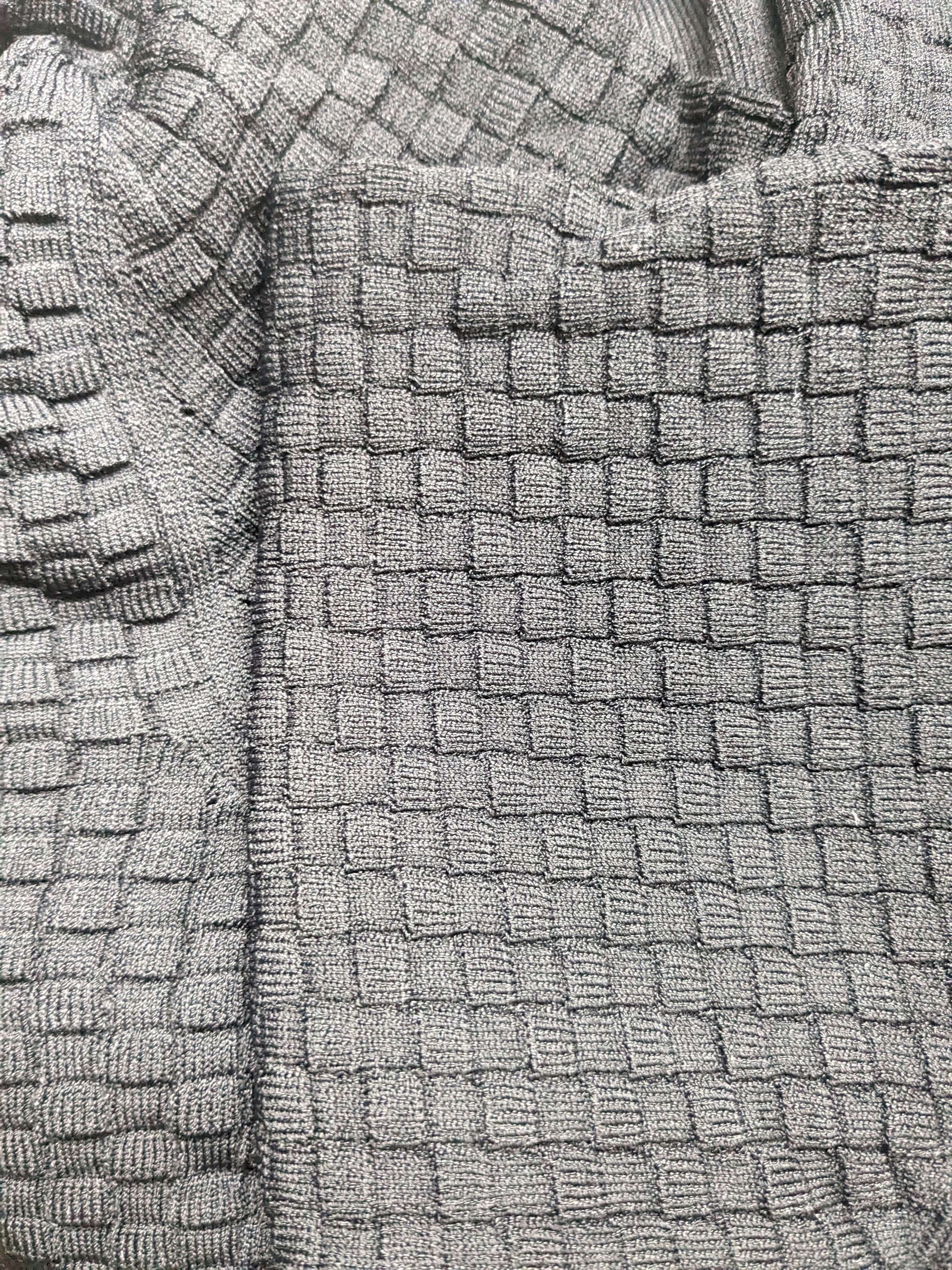Nanushka Nanushka Black Crocheted Sweater / Shirt woven textured Size US XS / EU 42 / 0 - 4 Thumbnail