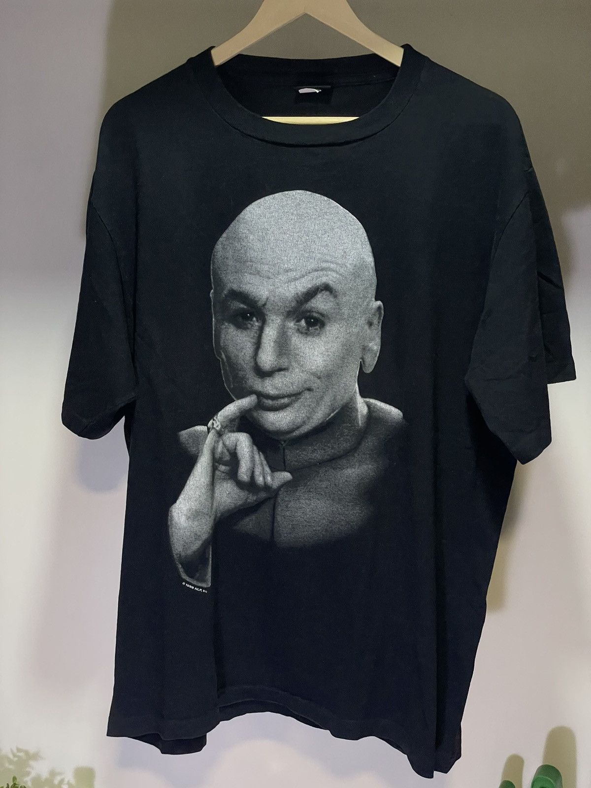 image of Dr Evil Vintage Tee 1998 in Black, Men's (Size XL)