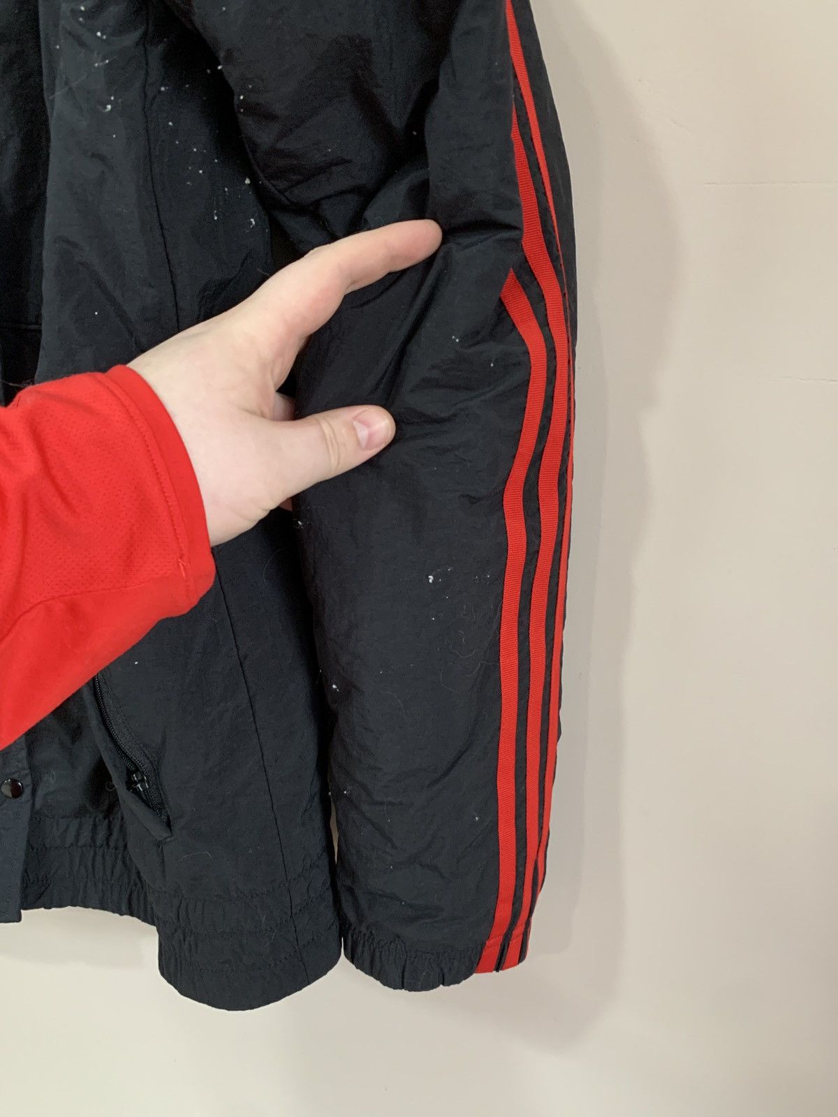 Adidas Womens AC Milan Football Track Jacket Adidas Soccer Retro M Size M / US 6-8 / IT 42-44 - 6 Thumbnail