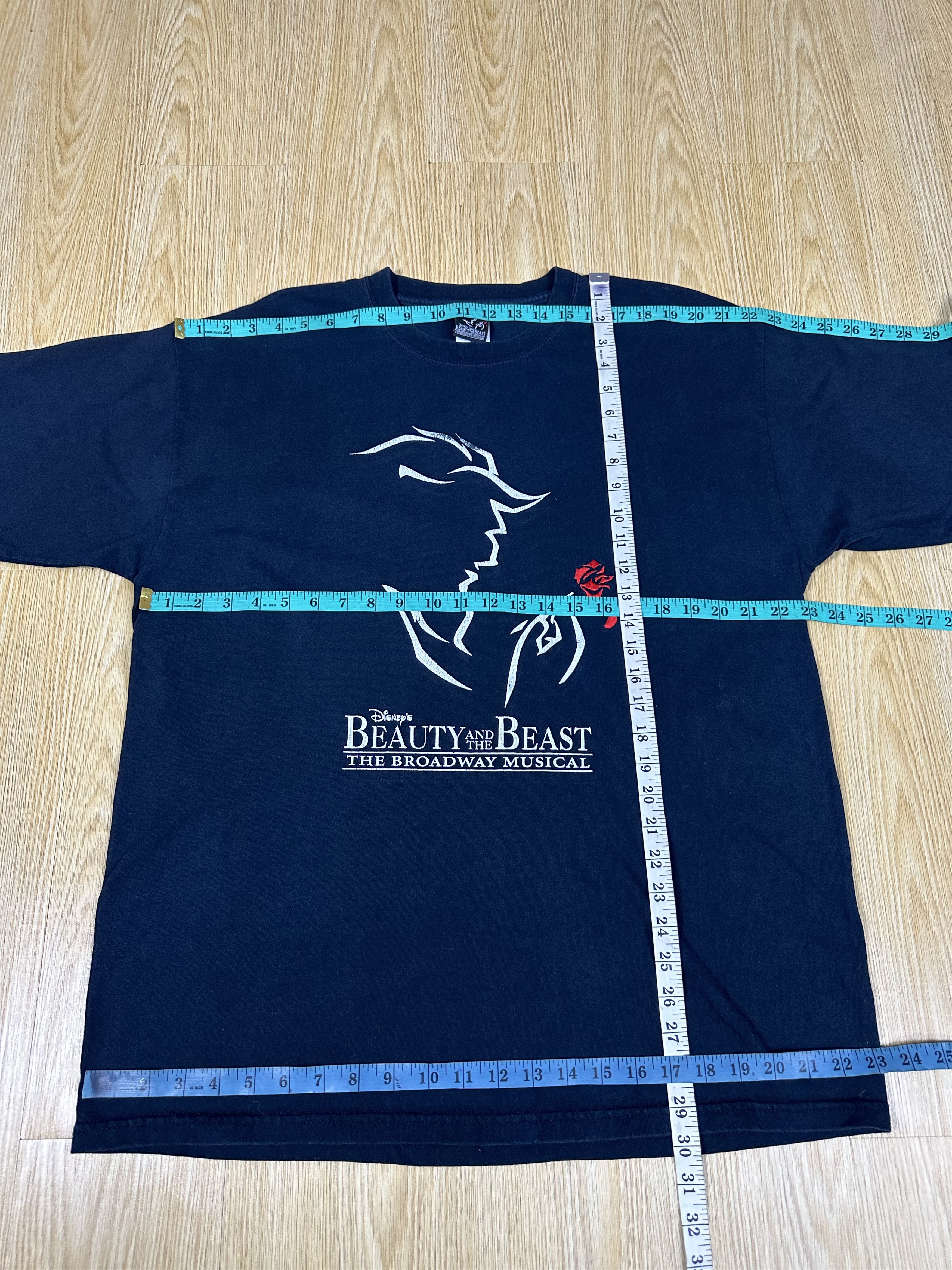 Disney Vintage Disney Beauty and the Beast Broadway Musical A343 Size US XL / EU 56 / 4 - 5 Thumbnail