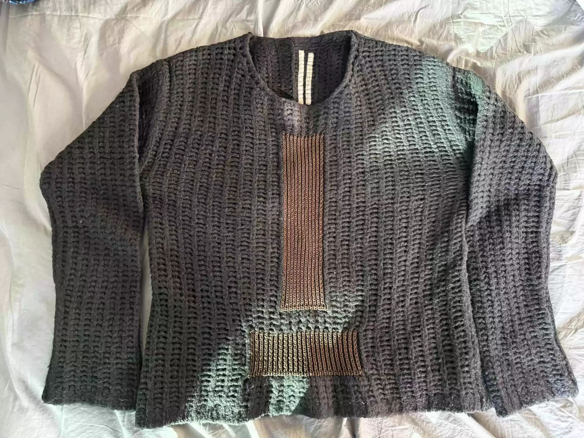 Rickowens short slim sweater-2505