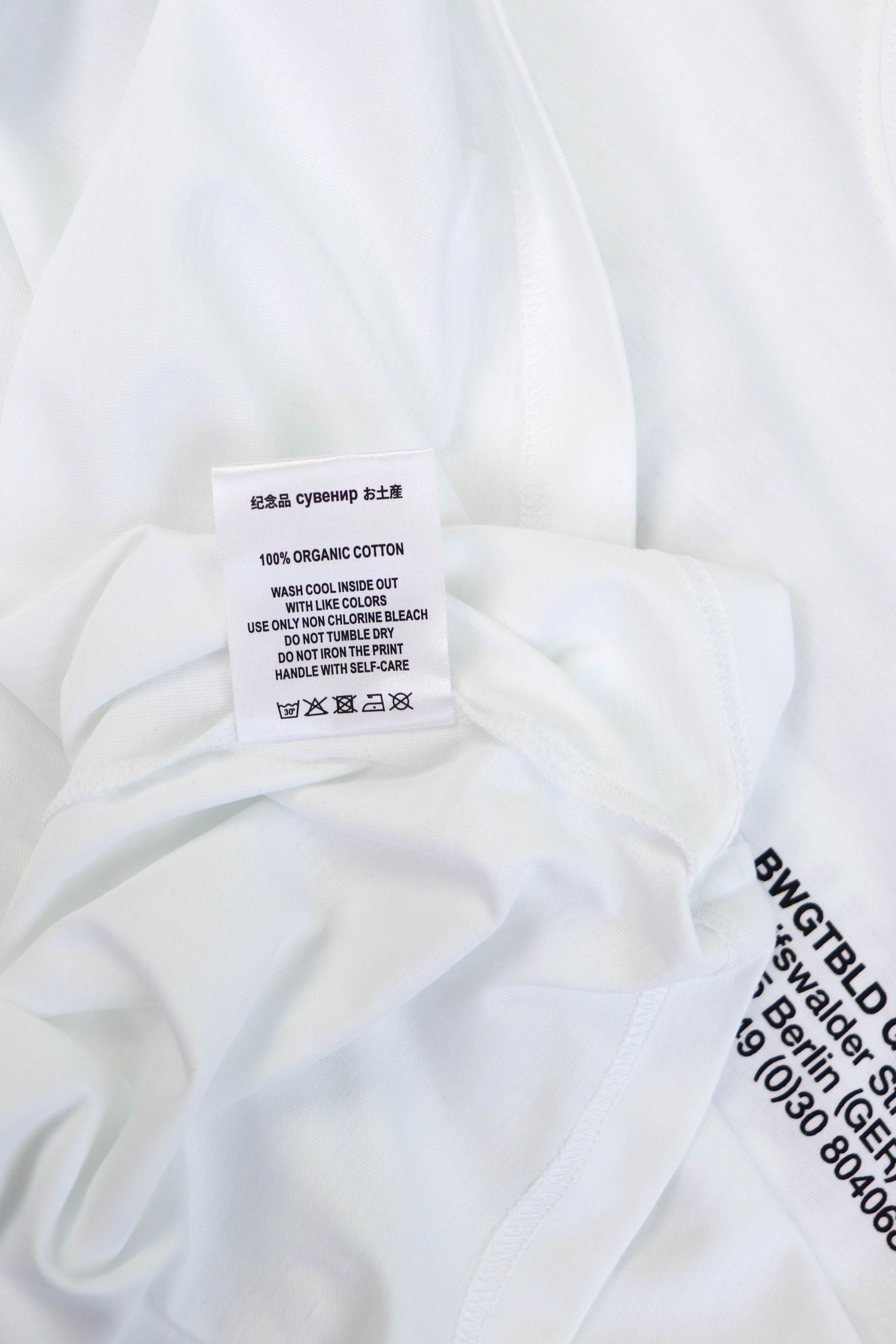 GmbH BWGTBLD GmbH Printed Graphics Logo White Longsleeve Size US L / EU 52-54 / 3 - 9 Thumbnail