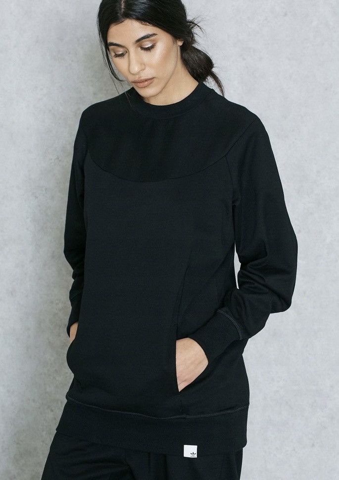 Adidas Sweatshirt Adidas Orginals Xbyo black Size XS / US 0-2 / IT 36-38 - 2 Thumbnail