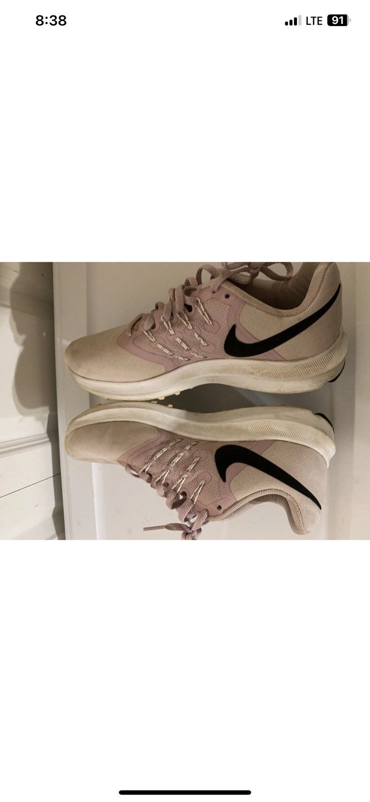 Nike Nike womens sz 8 sneakers shoes run swift plum 909006-502 Size US 8 / IT 38 - 10 Thumbnail