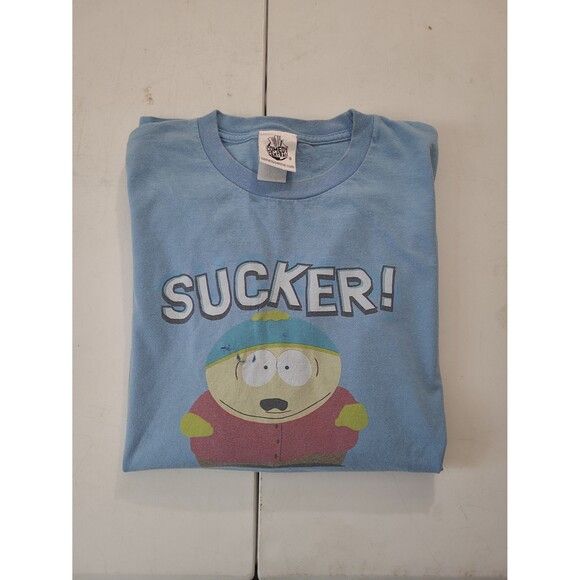 Vintage Vtg Southpark Cartman Sucker Comedy Central t-shirt Y2k Size US XL / EU 56 / 4 - 8 Thumbnail