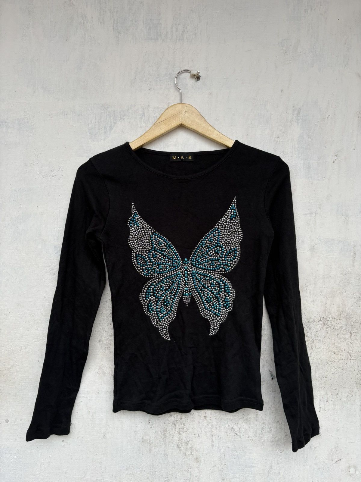 Japanese Brand M.K.R Butterfly Longsleeve Japanese Brand Size US S / EU 44-46 / 1 - 1 Thumbnail