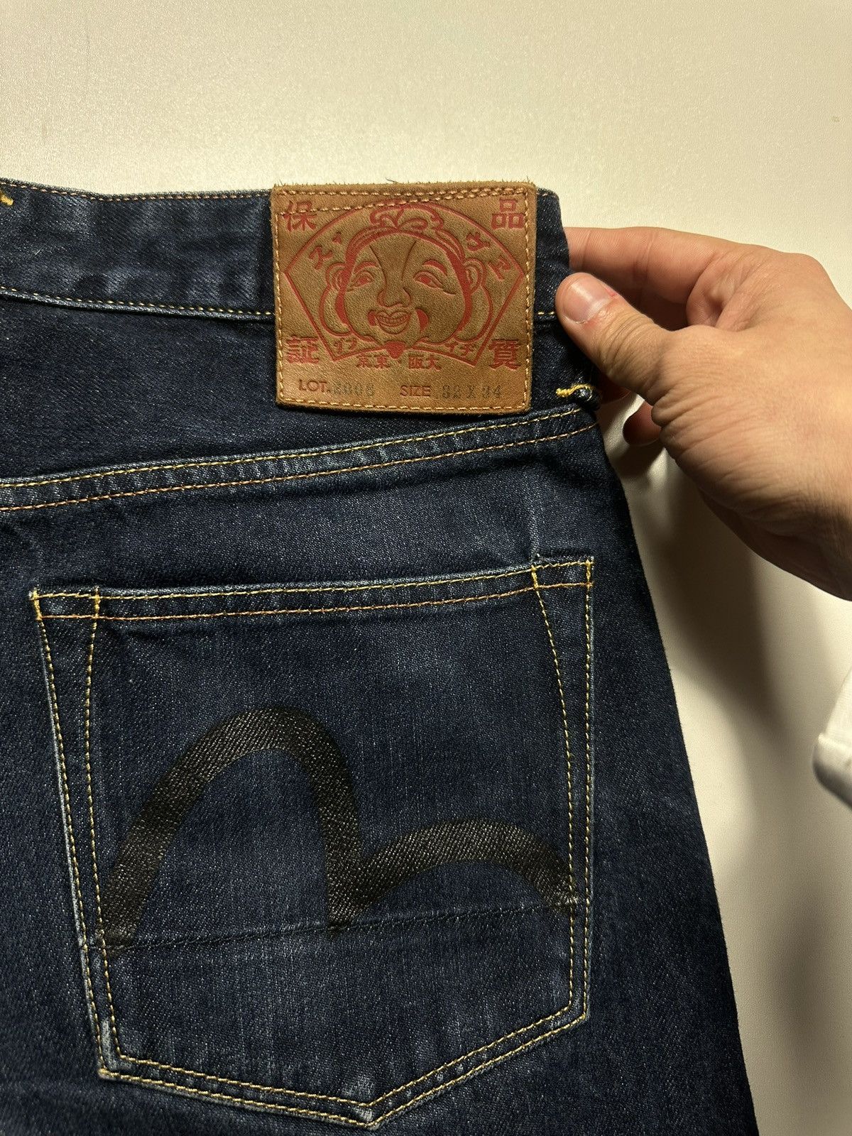 Evisu Vintage Evisu Seagull Selvedge Jeans Size US 32 / EU 48 - 3 Thumbnail