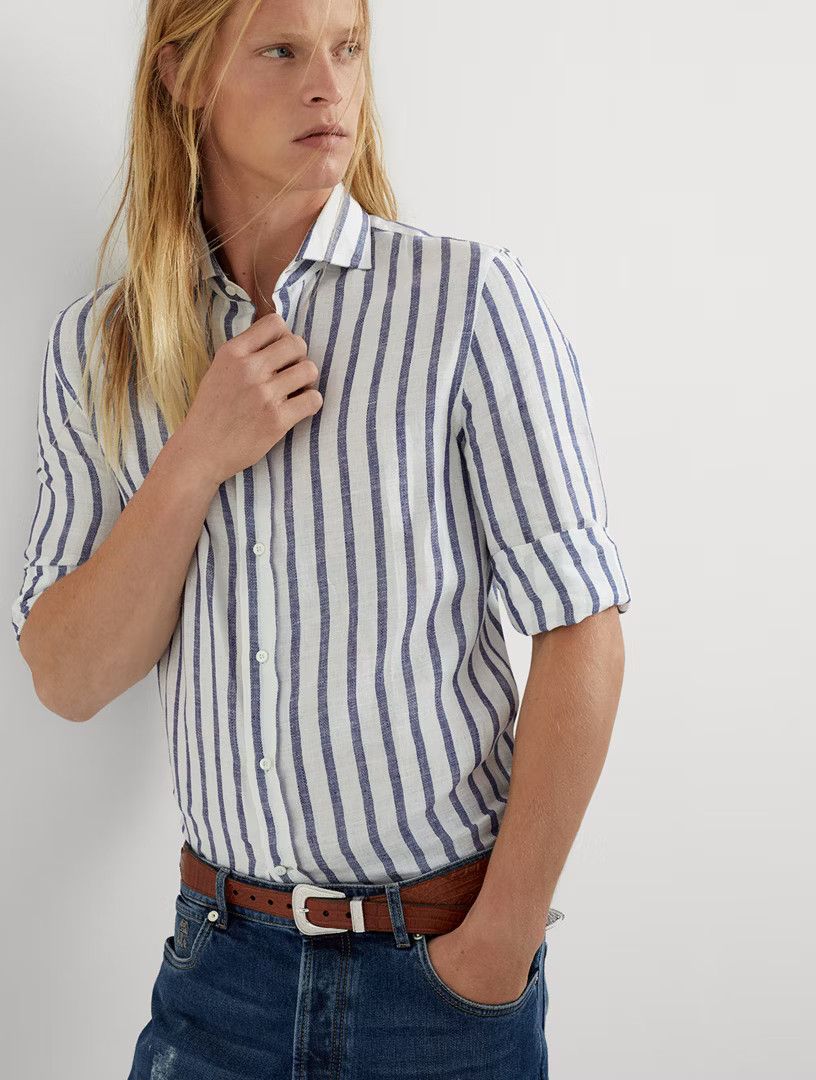 Shirt in Open White