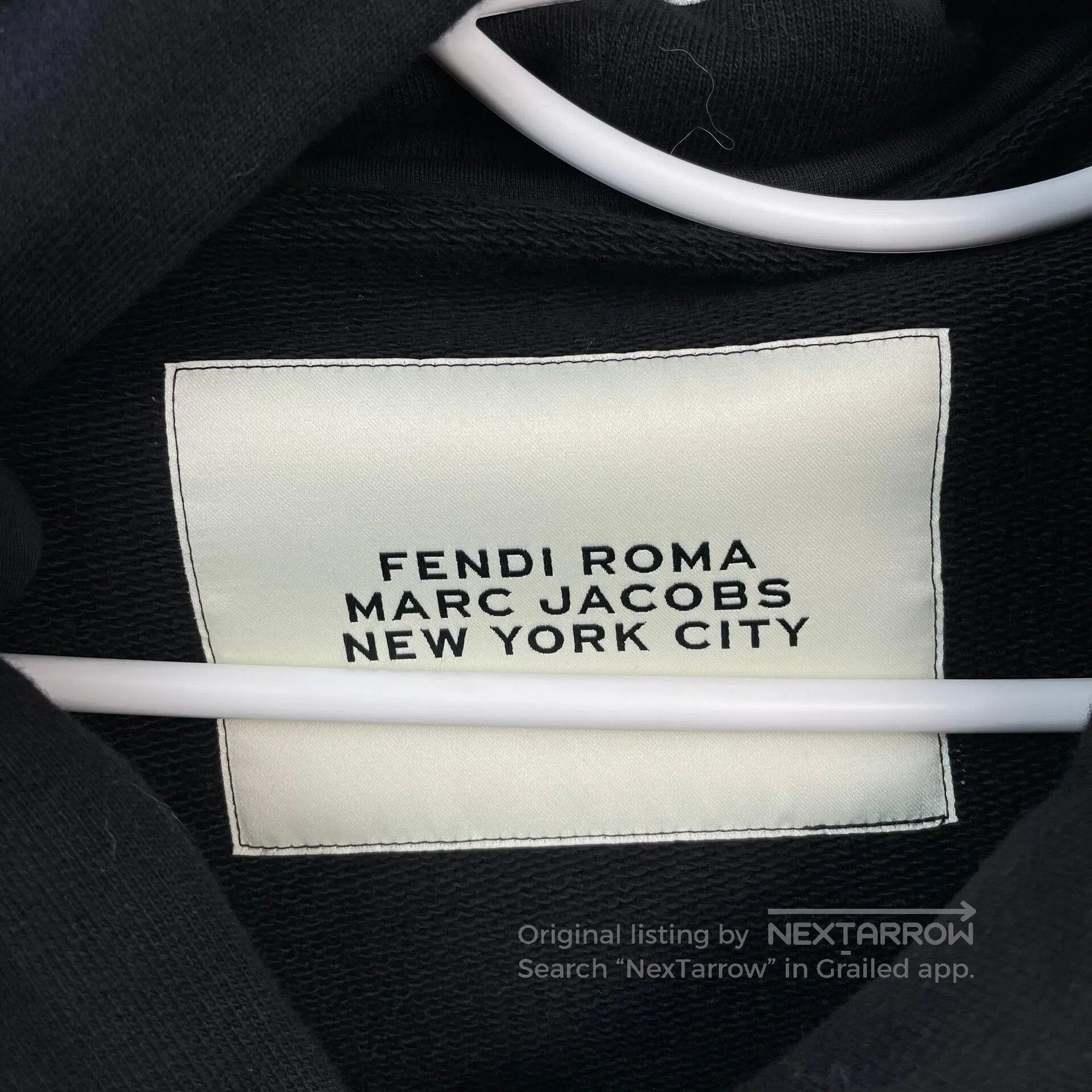 Fendi FENDI Pocket Printed Hooded Sweatshirt| Size US M / EU 48-50 / 2 - 7 Thumbnail
