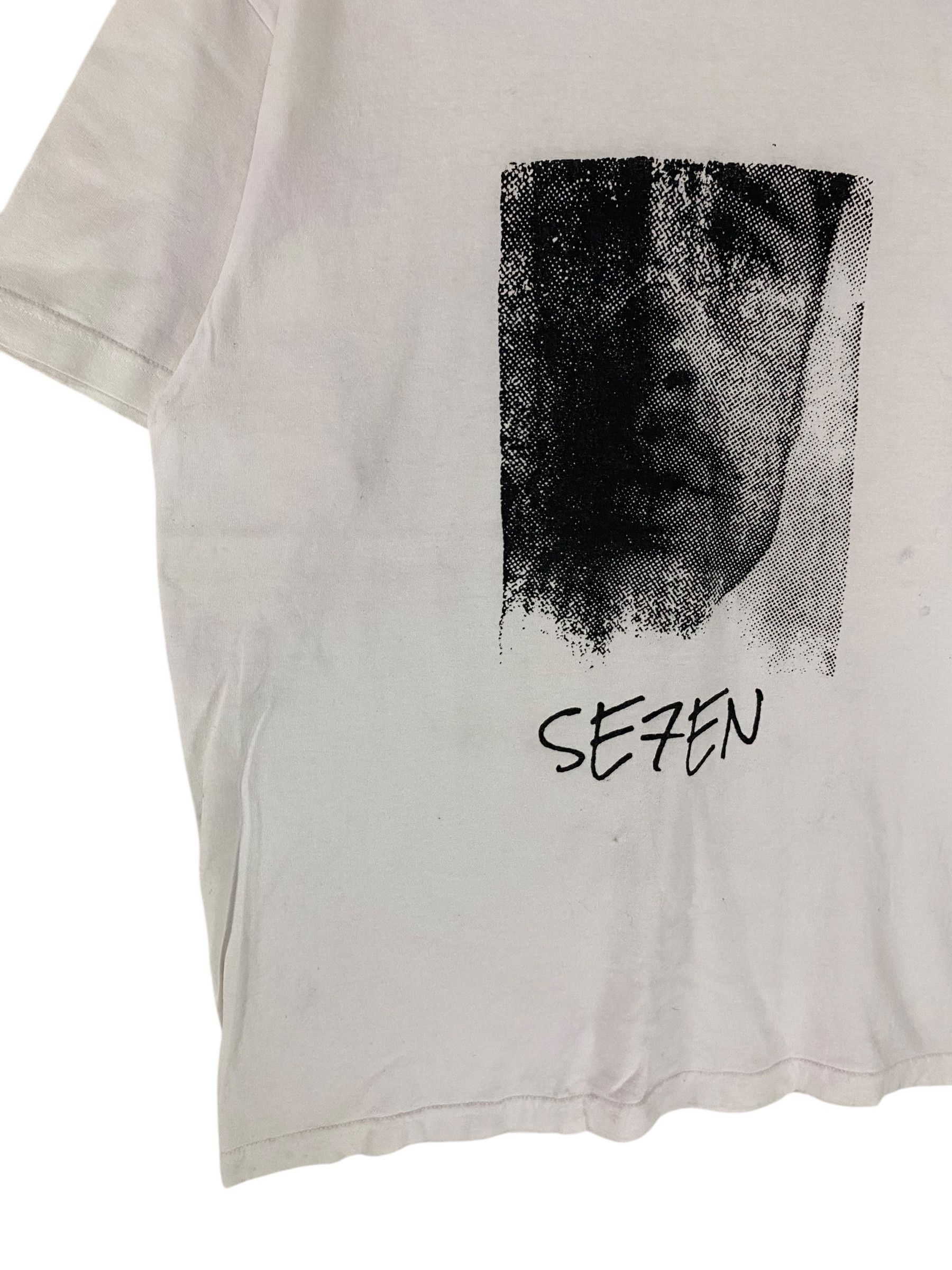 Vintage 90s Se7en Brad Pitt American crime thriller shirt Size US L / EU 52-54 / 3 - 5 Thumbnail